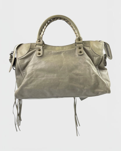 Balenciaga city bag grey sac à main