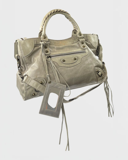 Balenciaga city bag grey sac à main