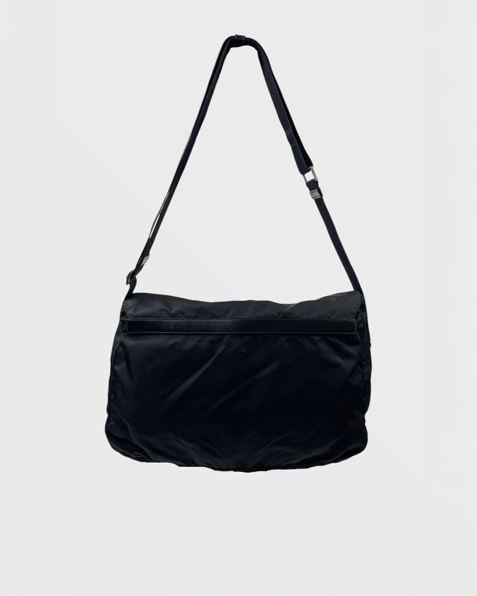 Prada nylon double messenger