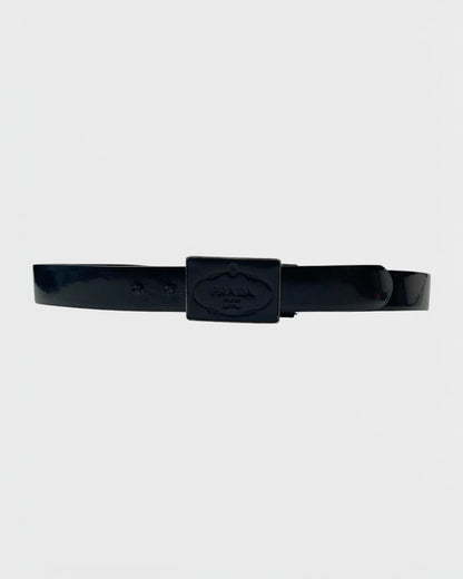 Prada ceinture cuir safiano