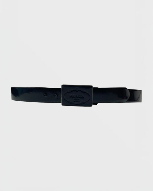 Prada ceinture cuir safiano