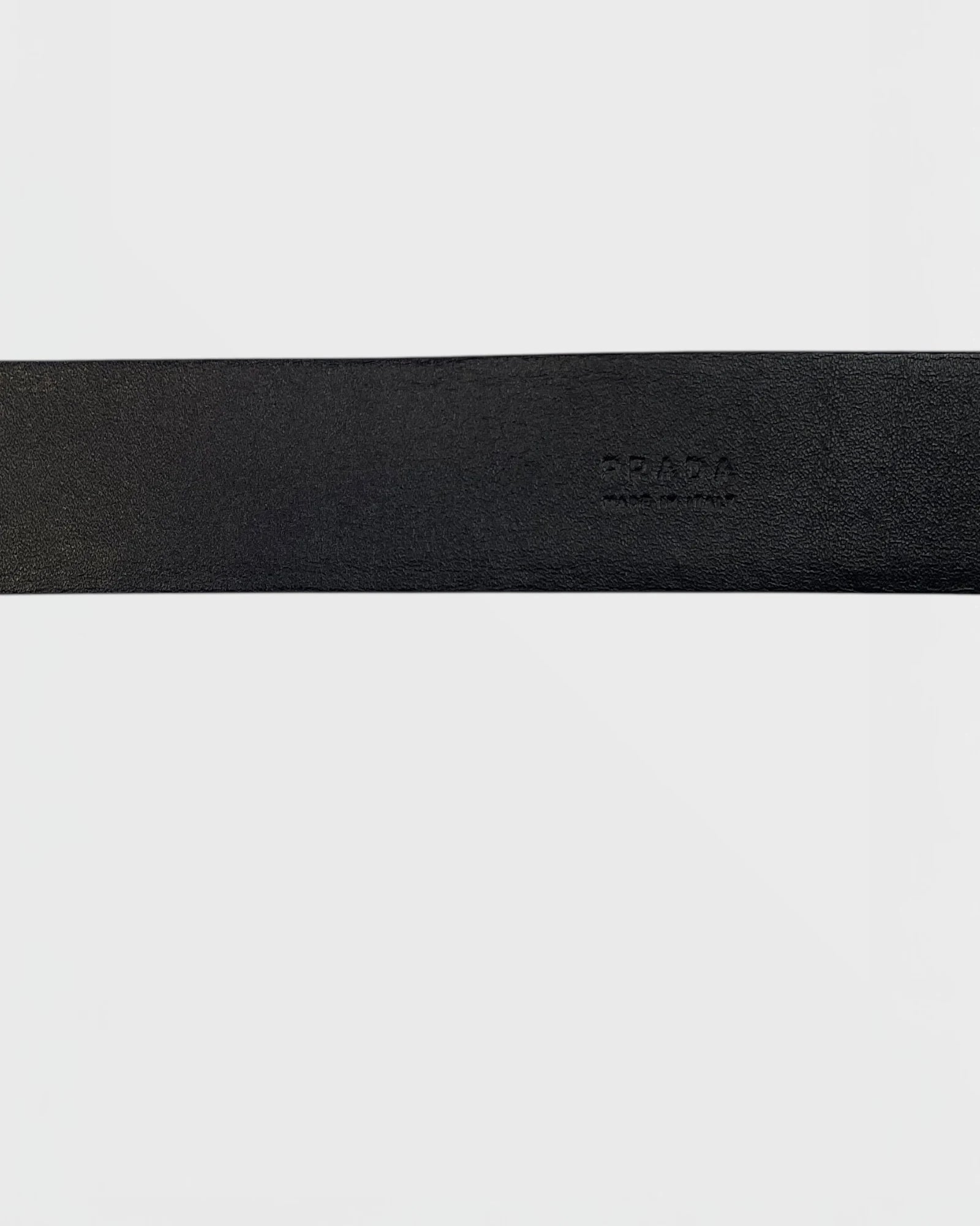 Prada ceinture cuir safiano