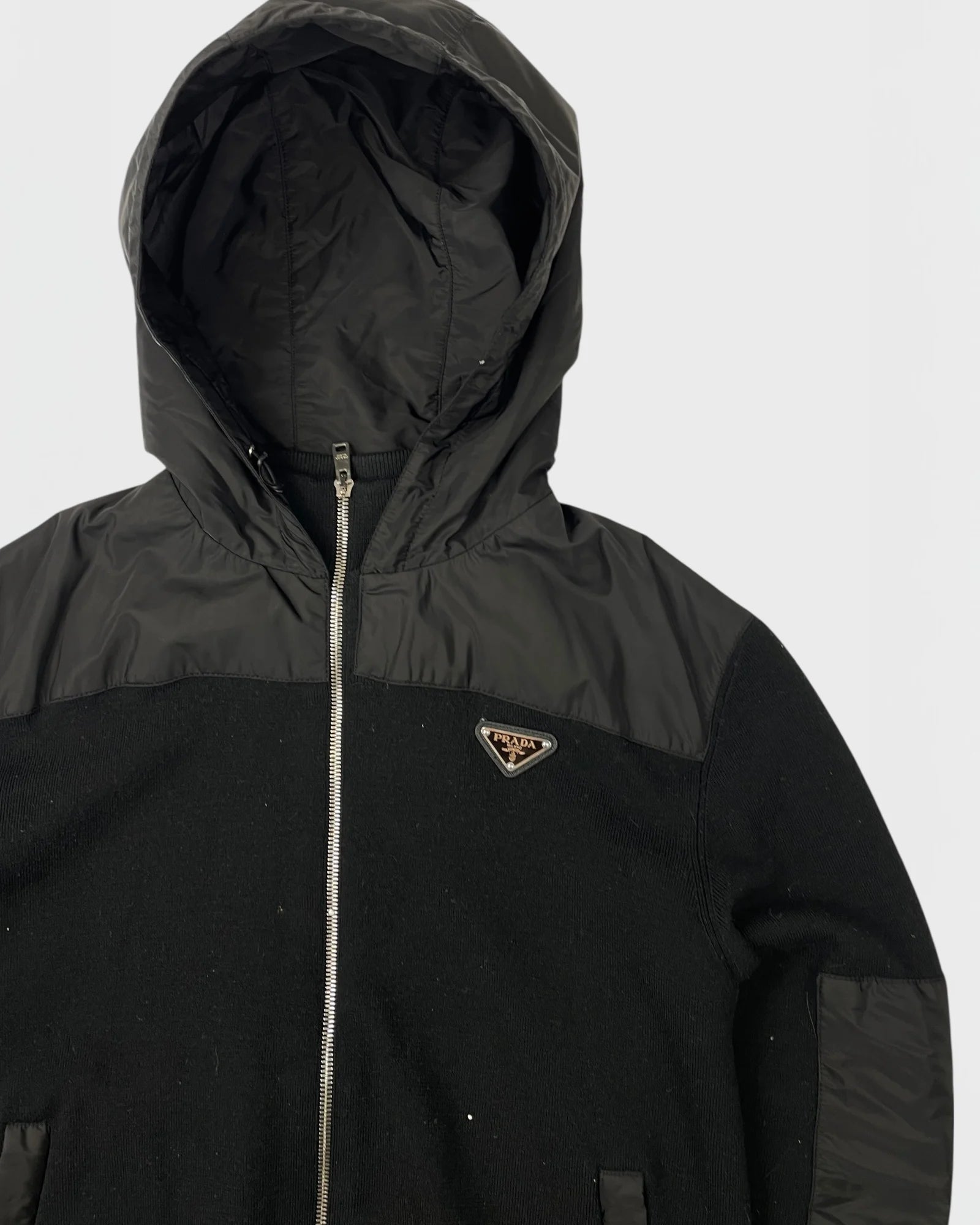 Prada veste bi-matière