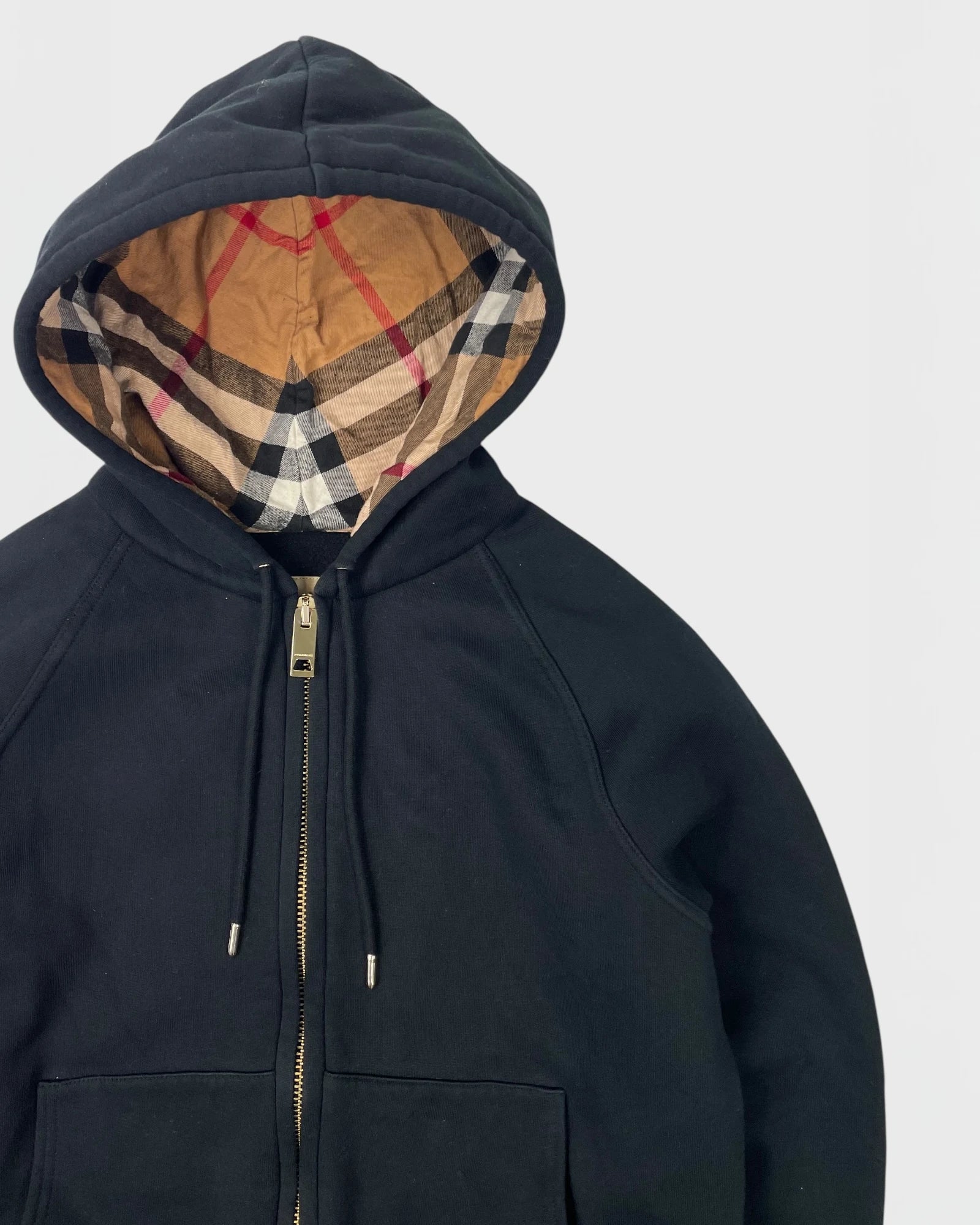 Burberry gilet à capuche