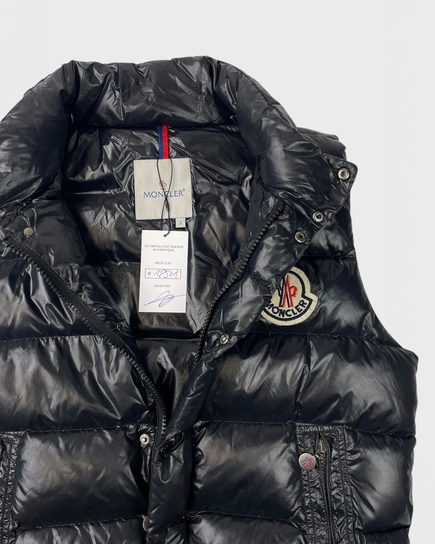 Moncler doudoune sans manches