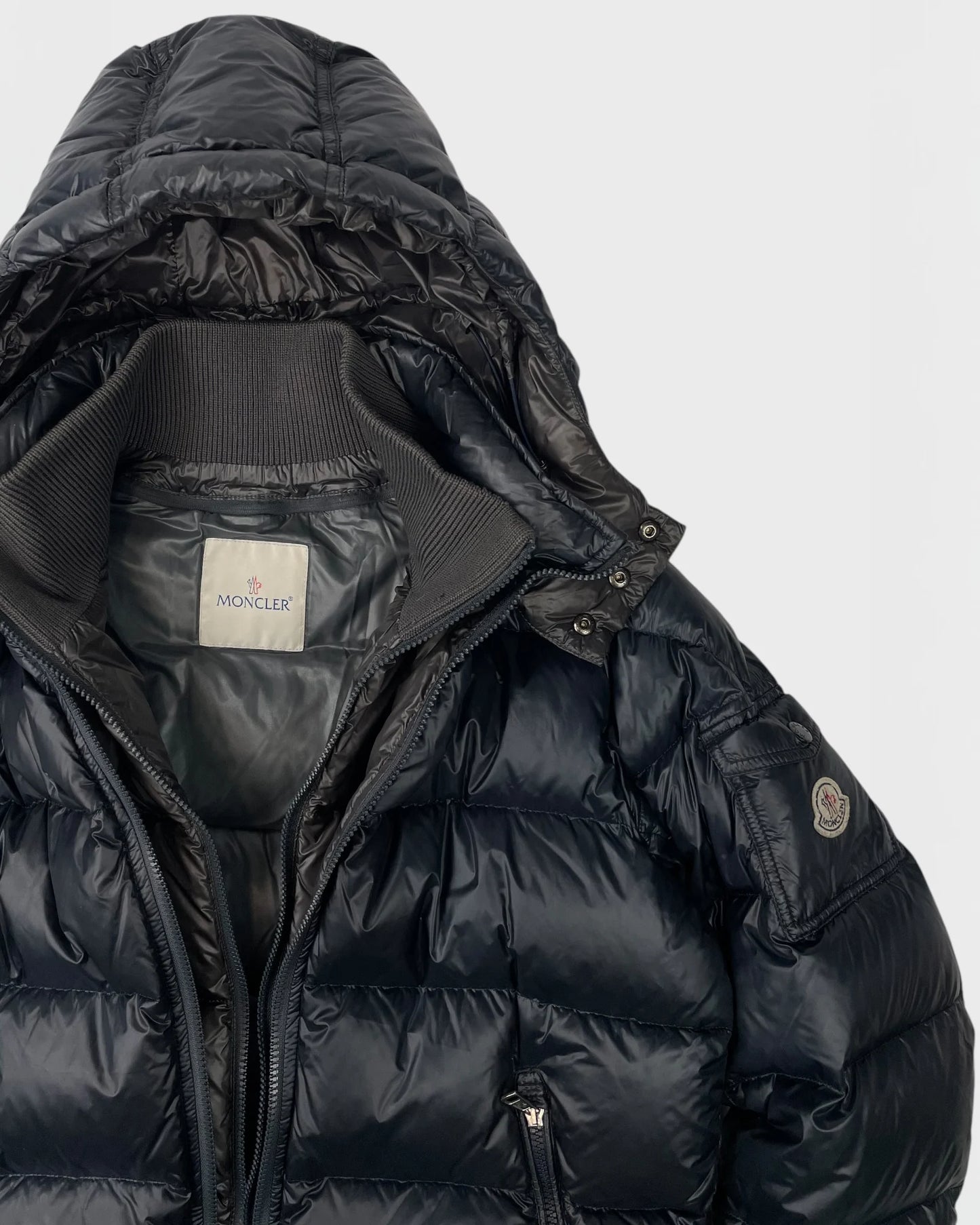 Moncler Maya marine doudoune