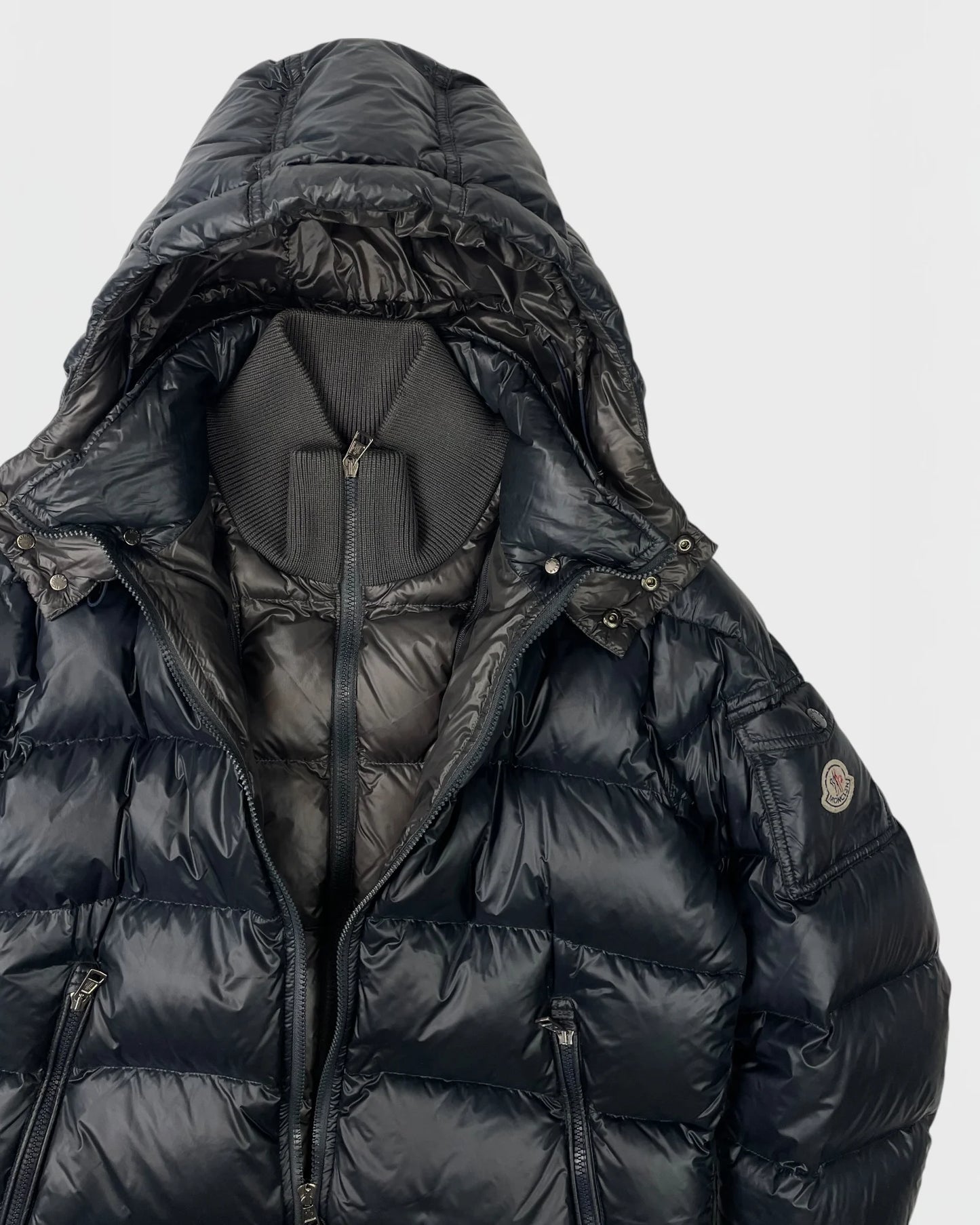 Moncler Maya marine doudoune