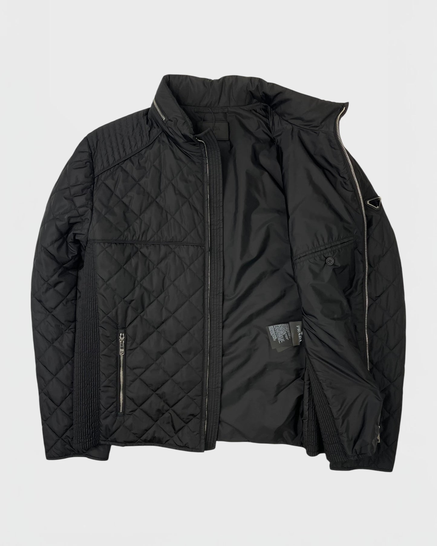 Prada doudoune triangle