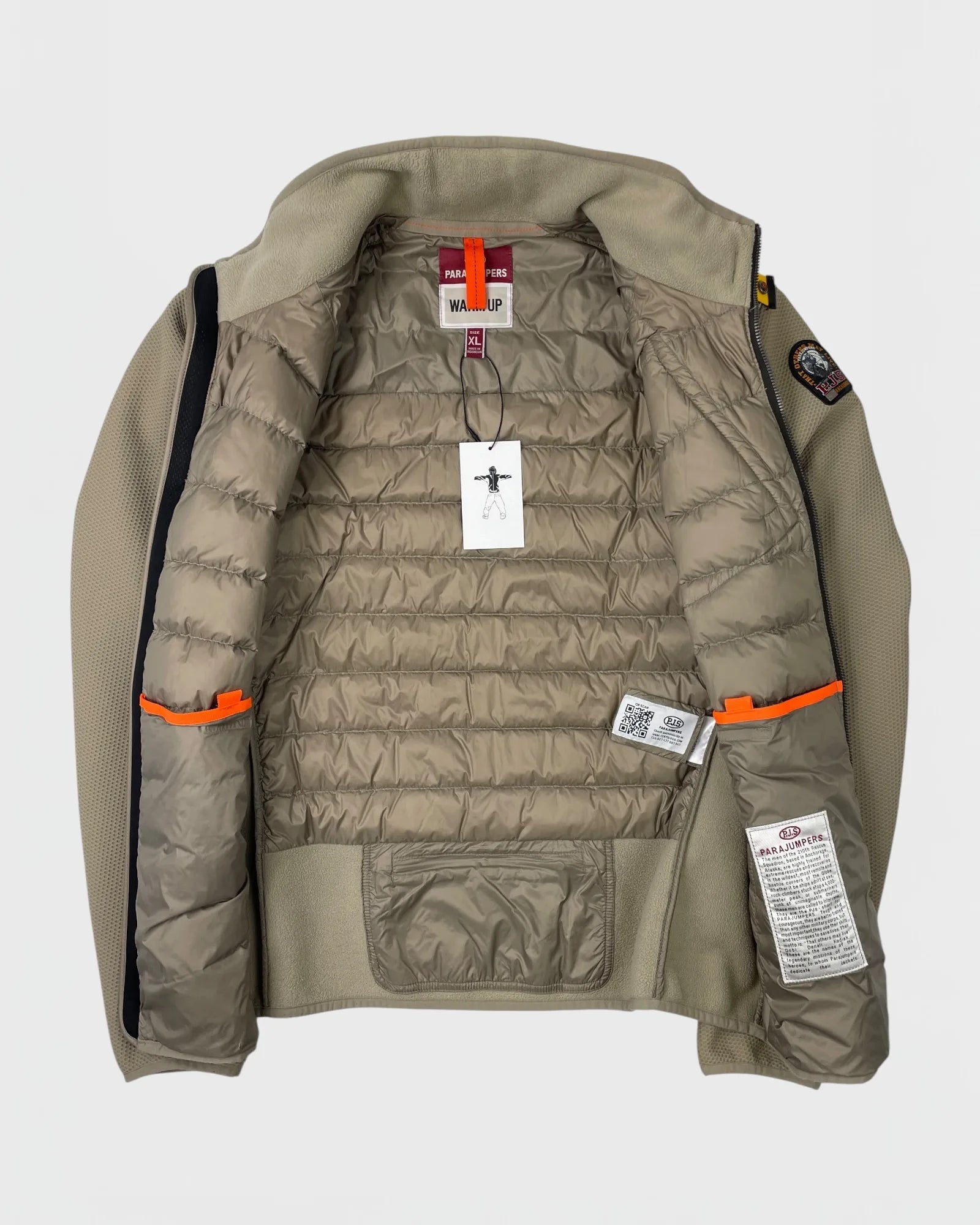 Parajumpers veste bi-matière