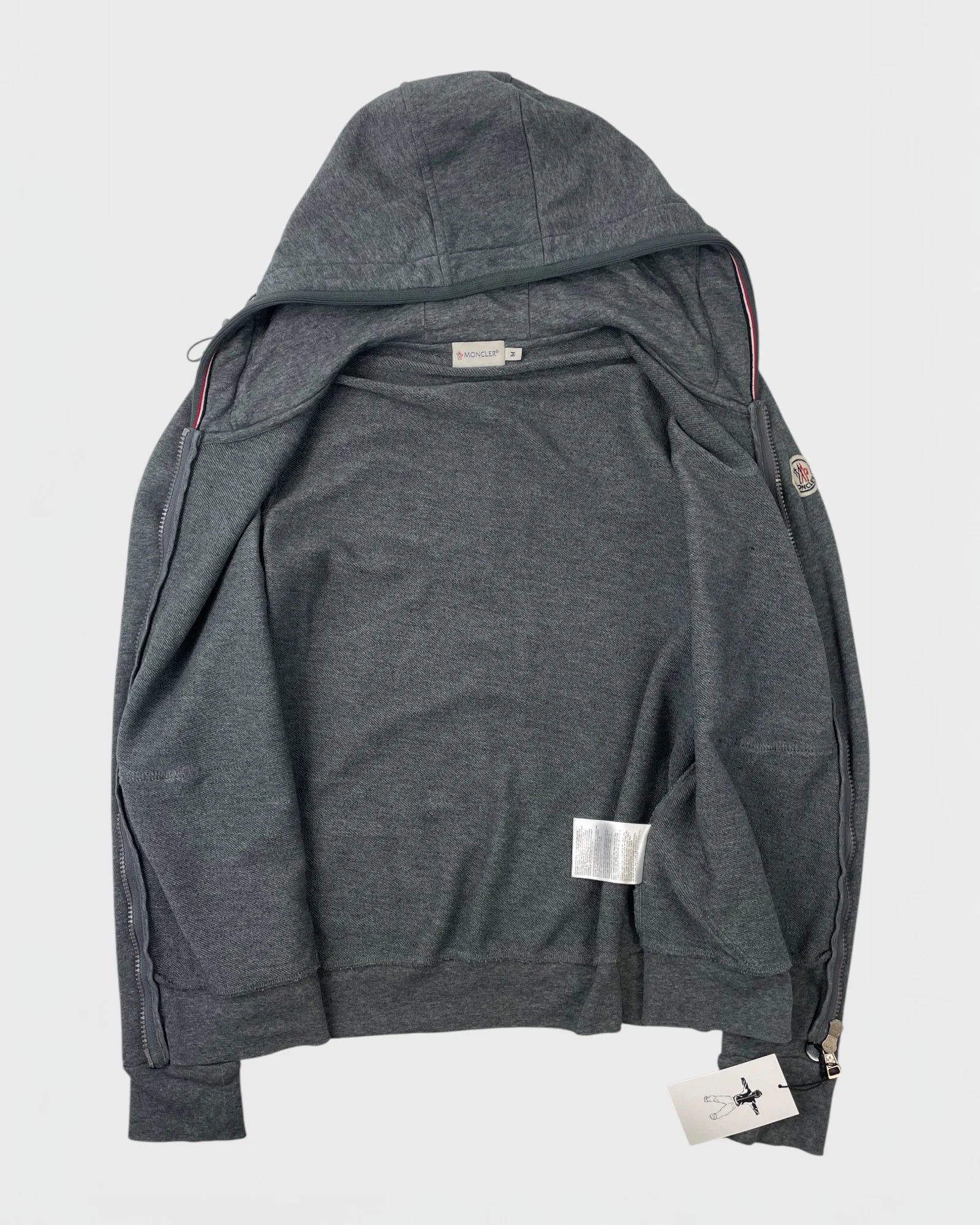 Moncler gilet à capuche