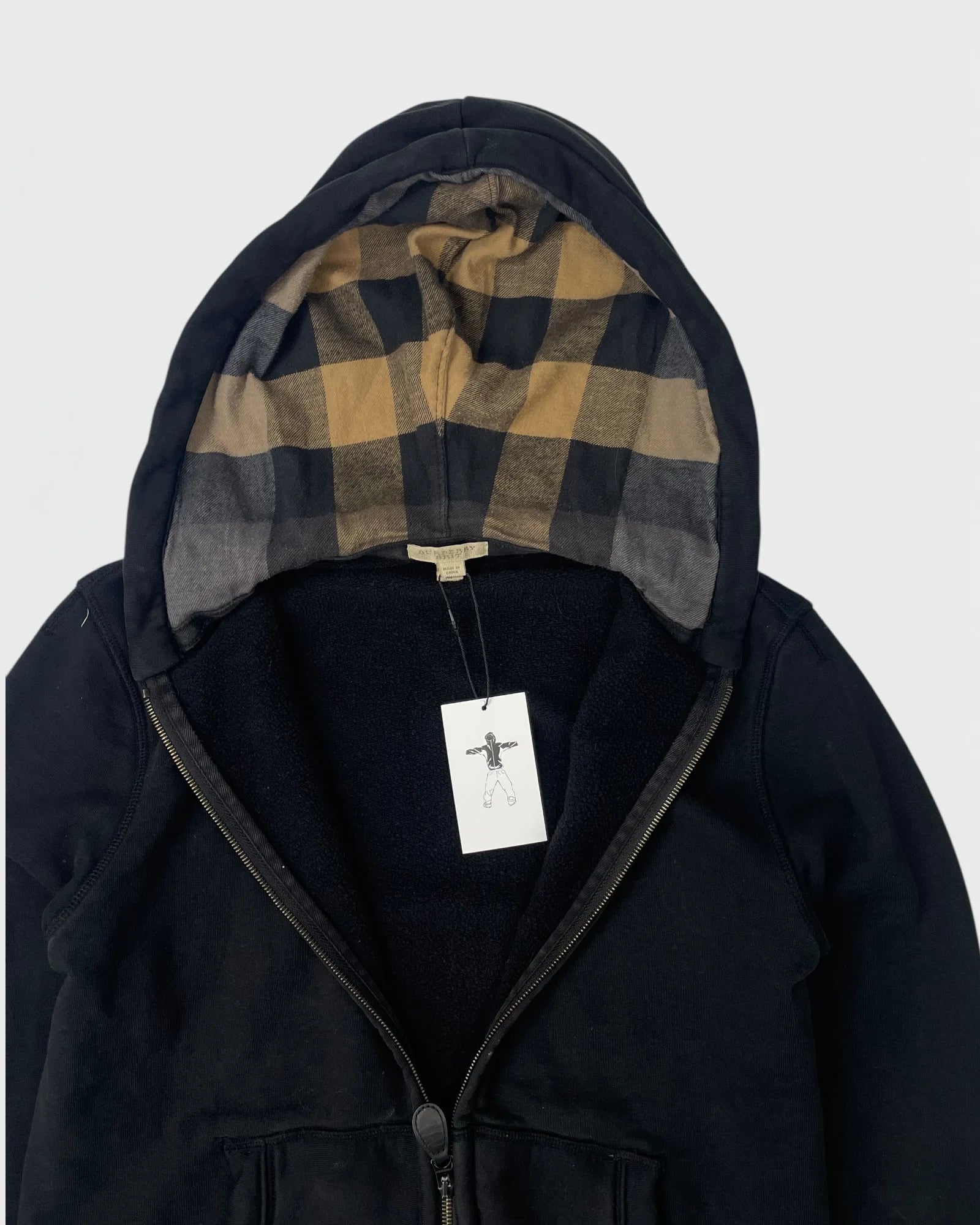 Burberry gilet à capuche