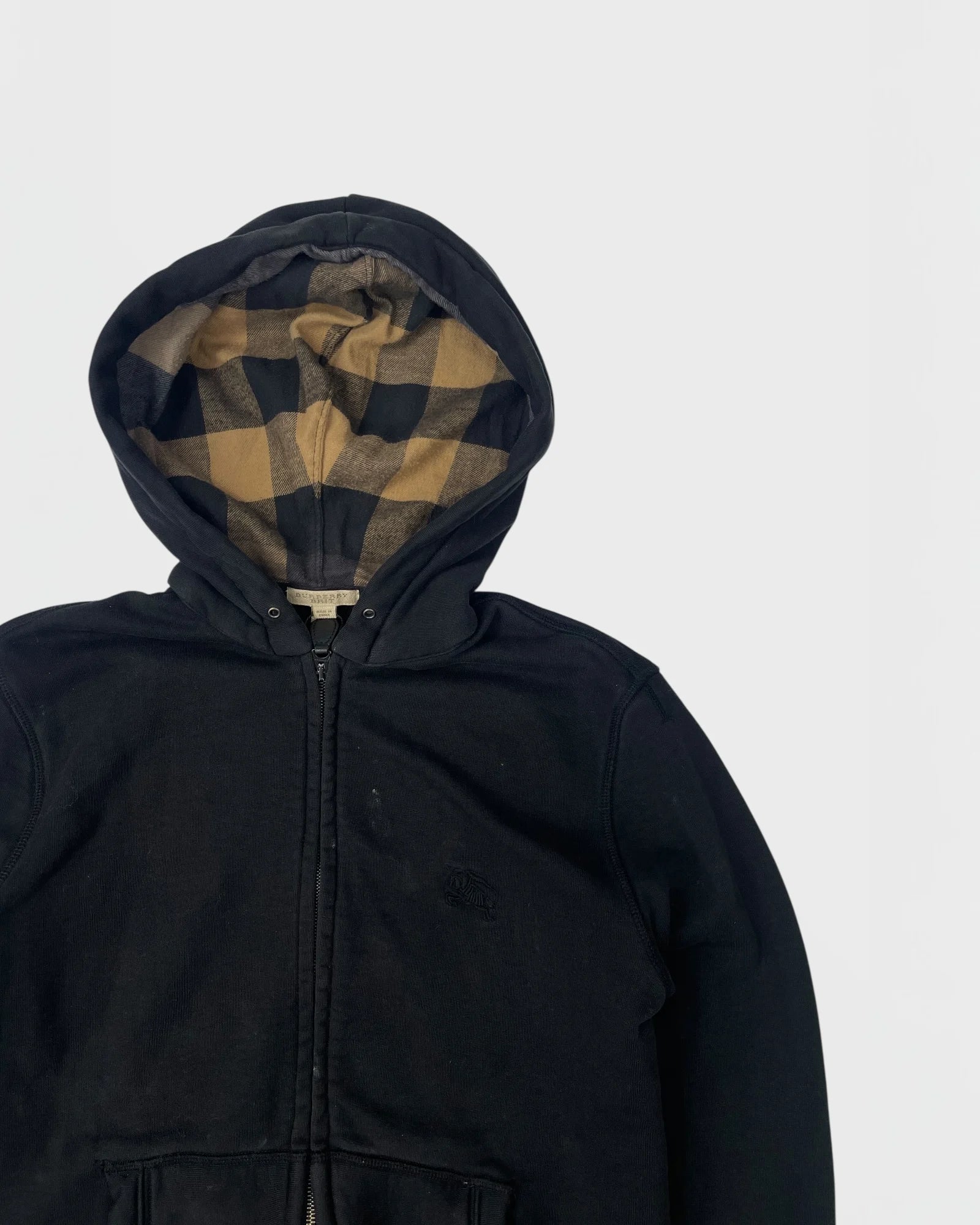 Burberry gilet à capuche