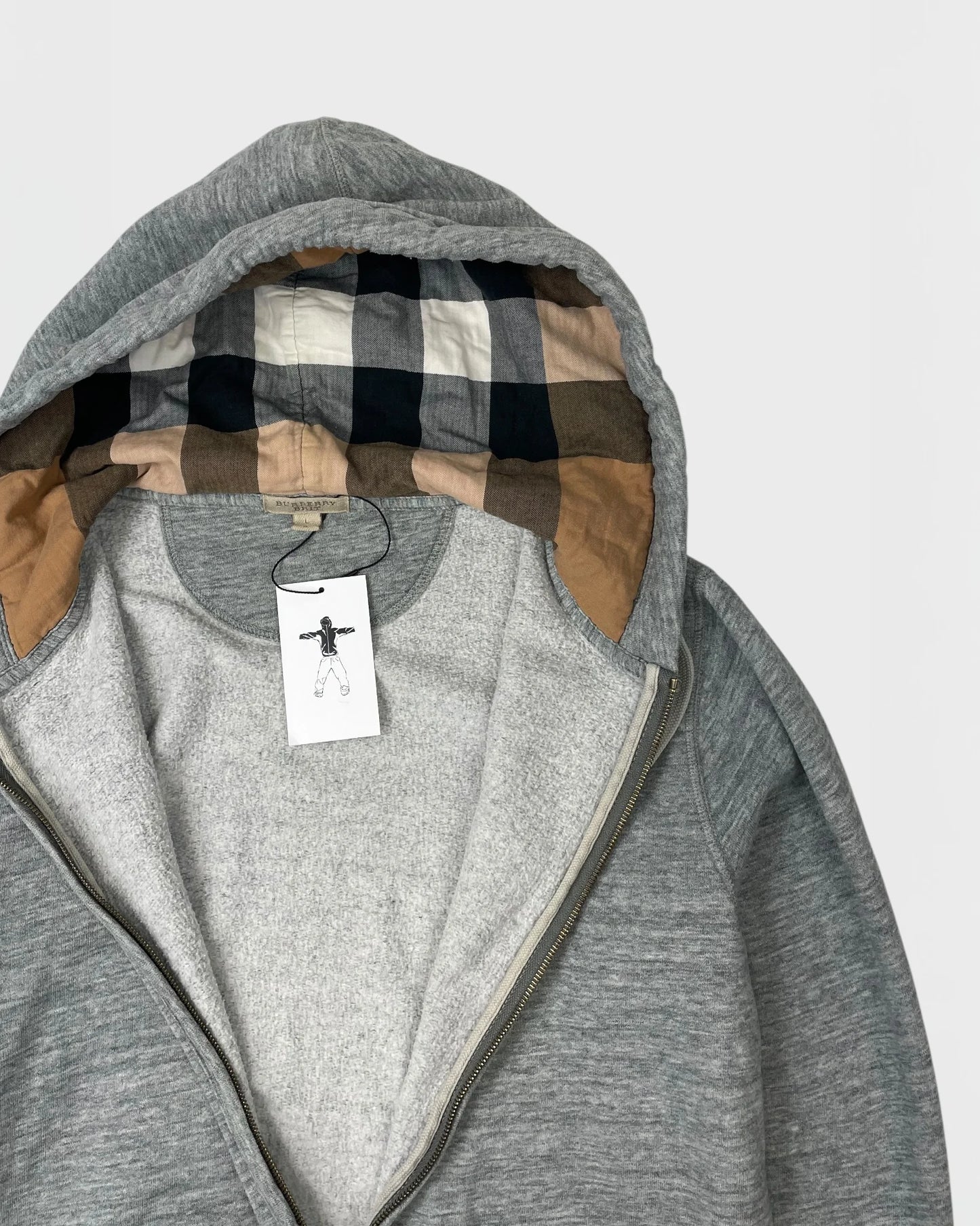 Burberry gilet à capuche