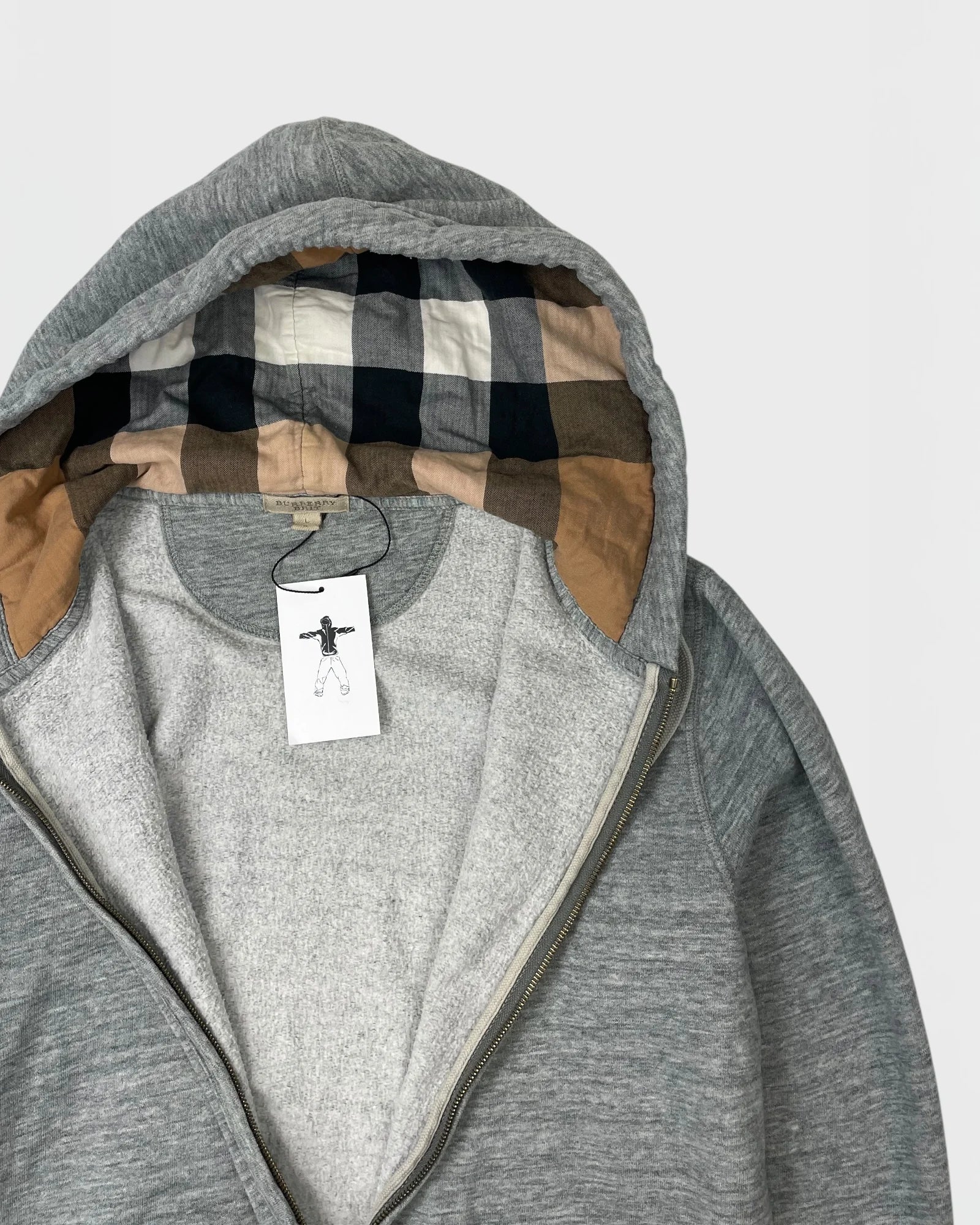 Burberry gilet à capuche