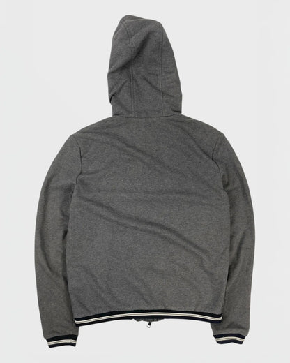 Moncler veste bi-matière cardigan