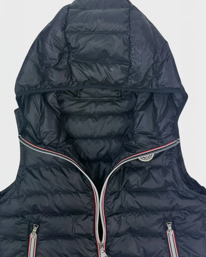 Moncler doudoune sans manches capcuche