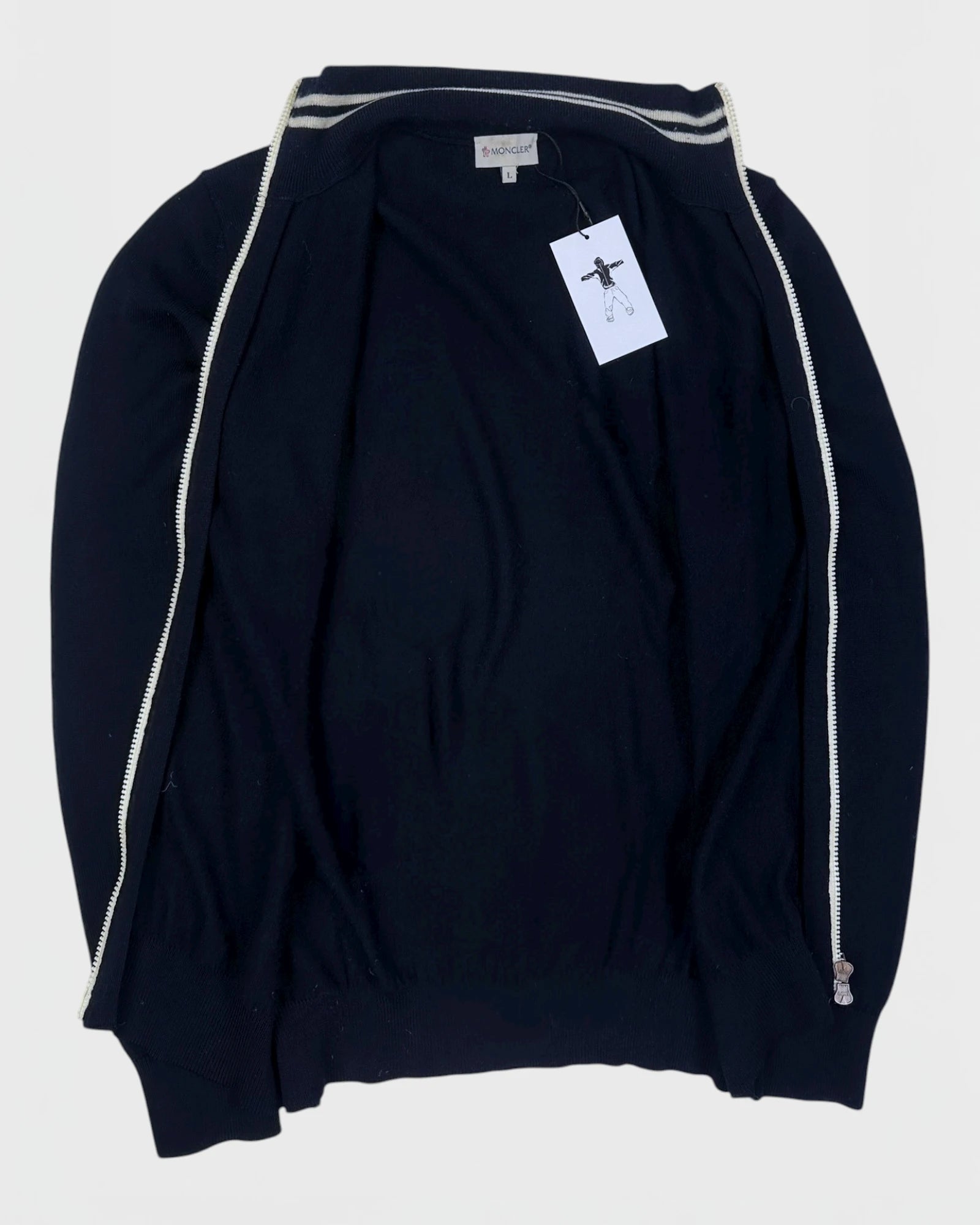 Moncler cardigan gilet en laine