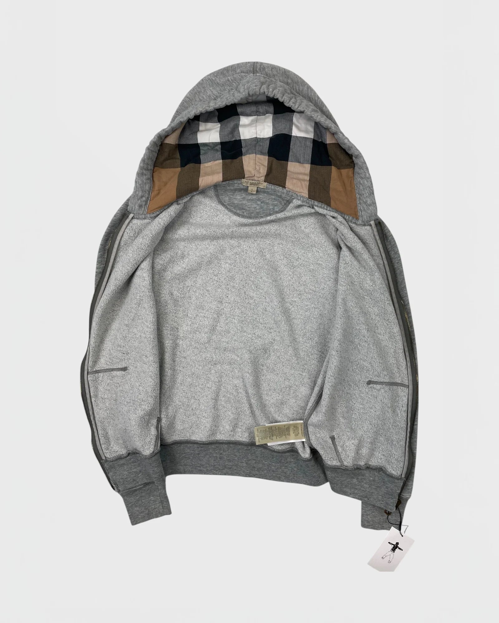 Burberry gilet à capuche