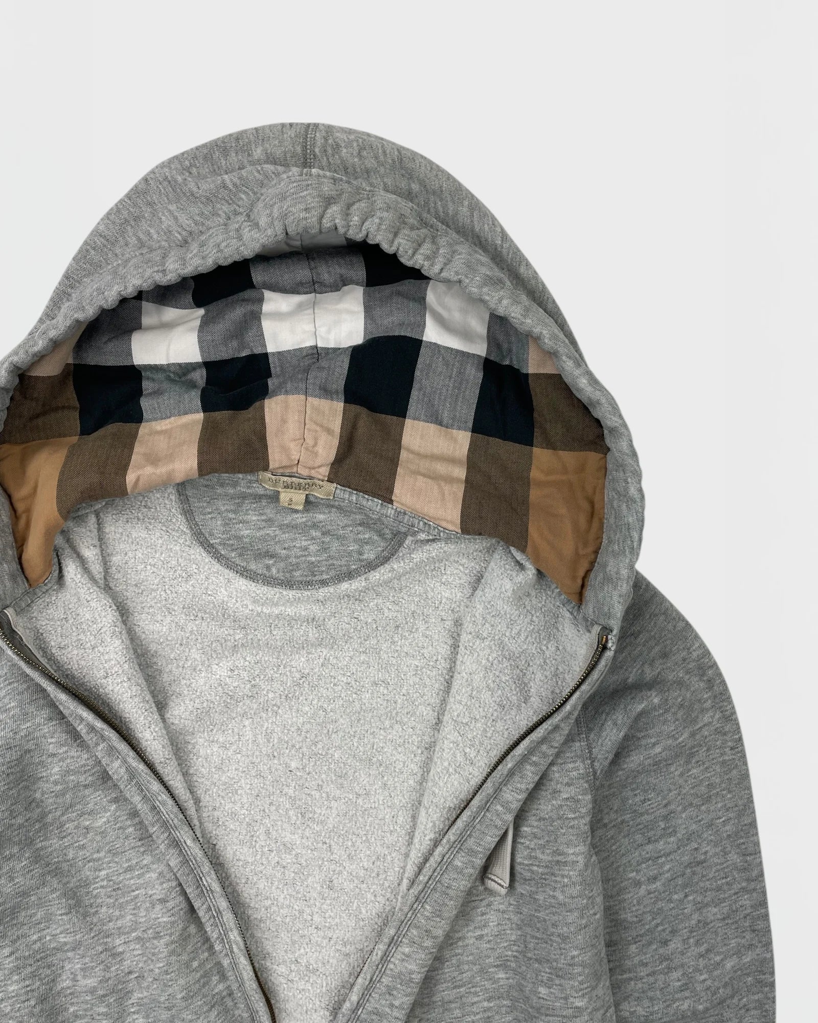 Burberry gilet à capuche