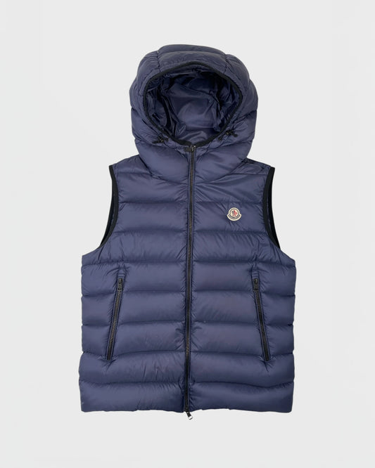 Moncler doudoune sans manches à capuche