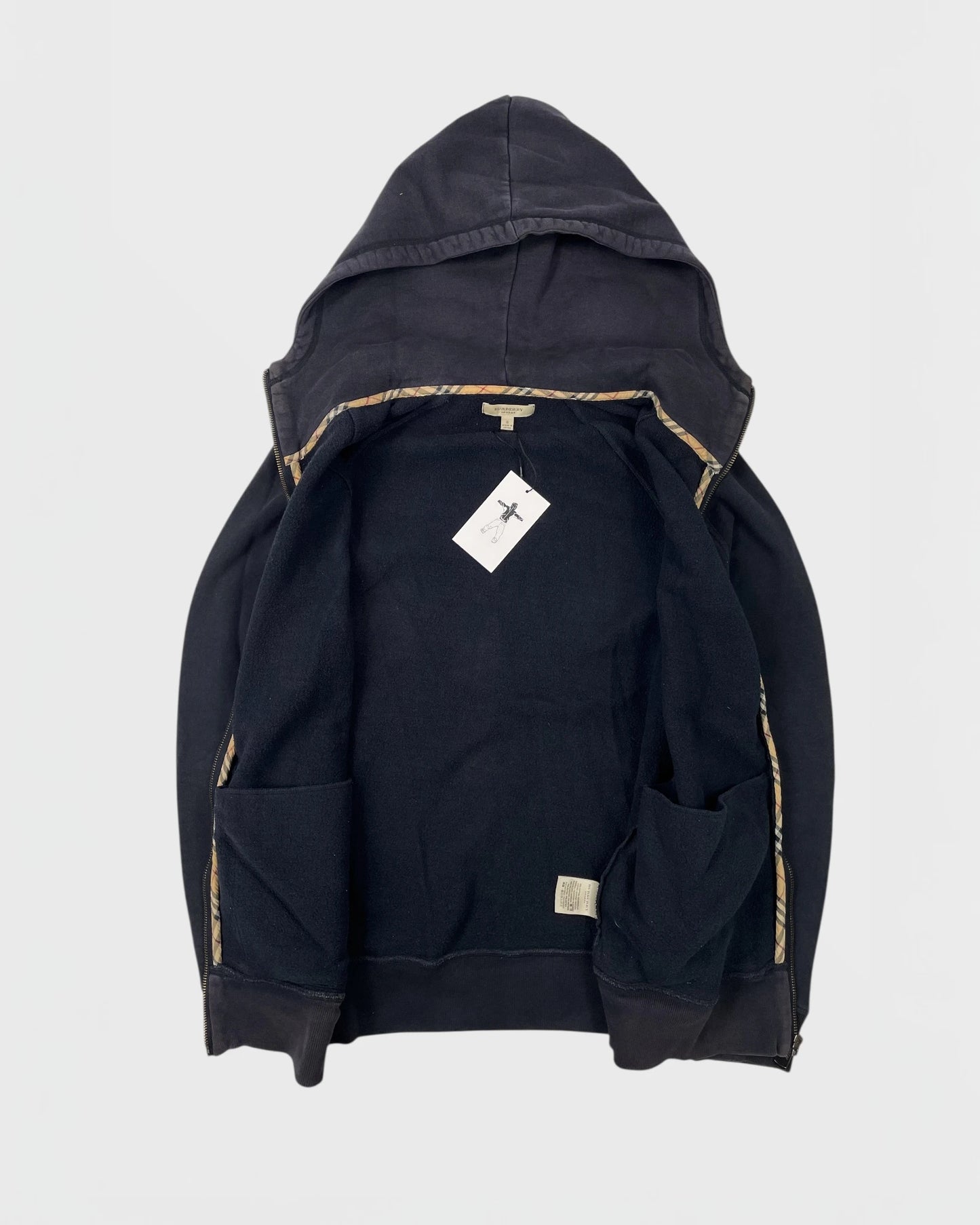 Burberry gilet à capuche