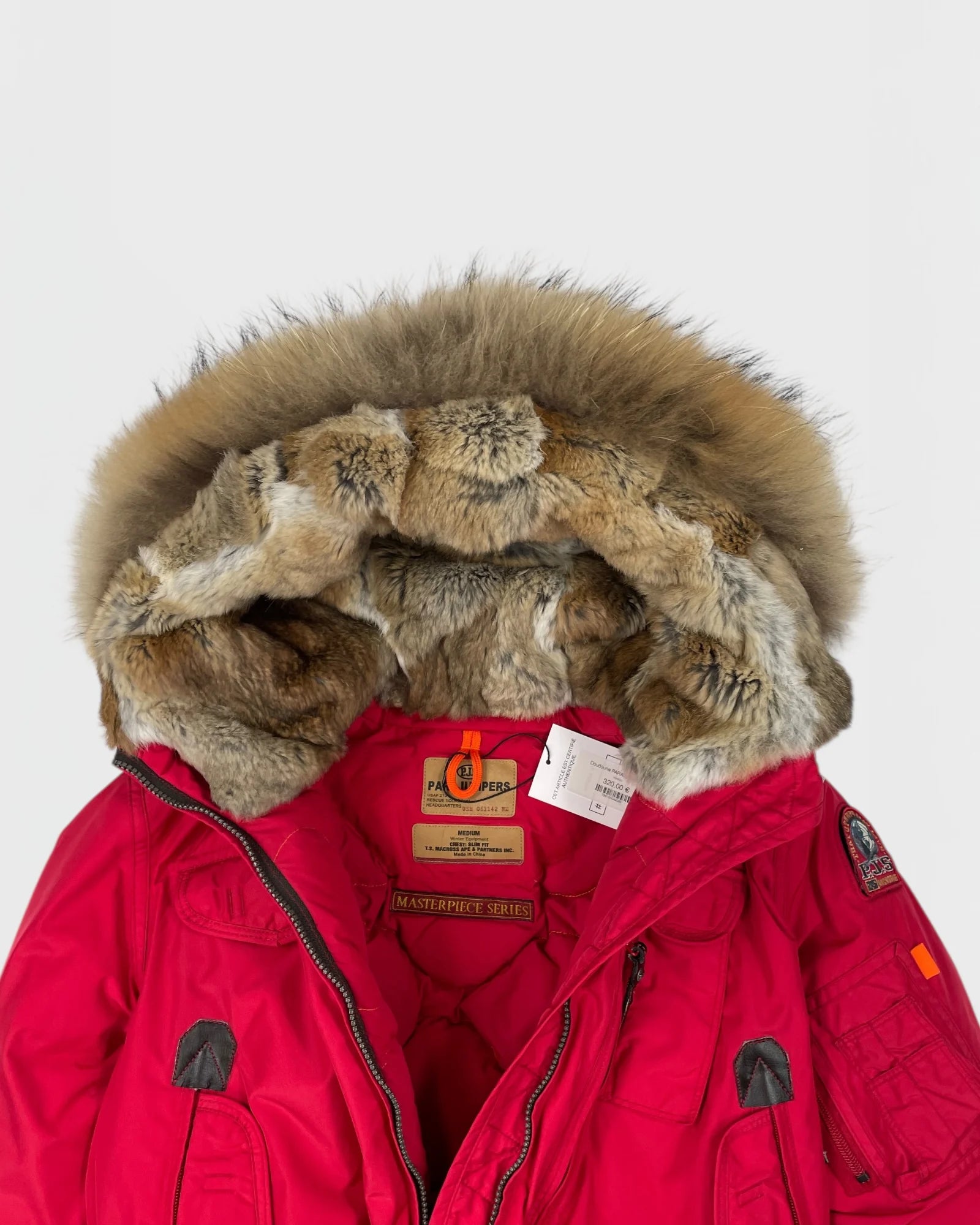 Parajumpers doudoune a fourrure