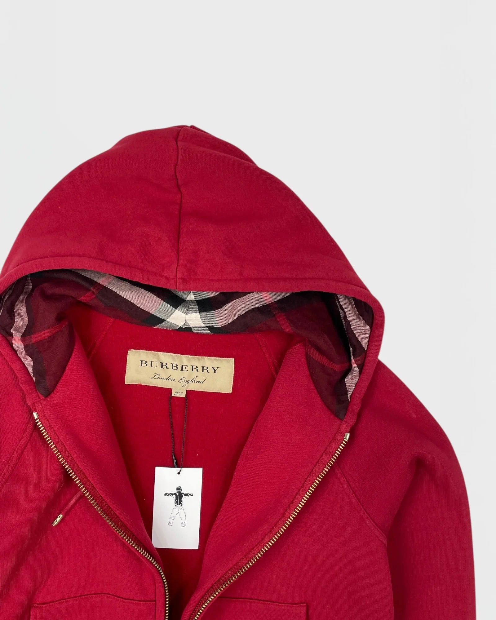 Burberry gilet à capuche