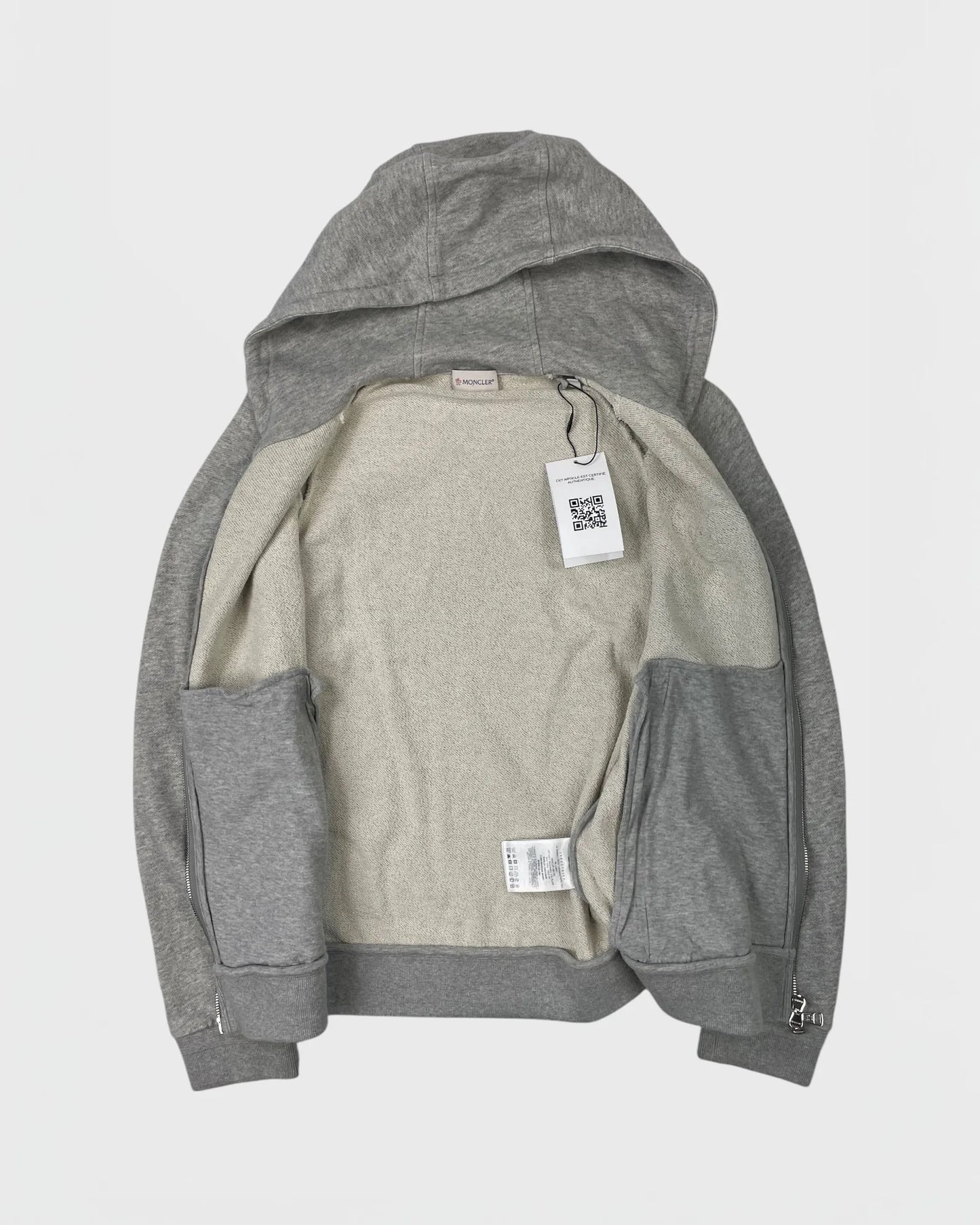 Moncler gilet à capuche