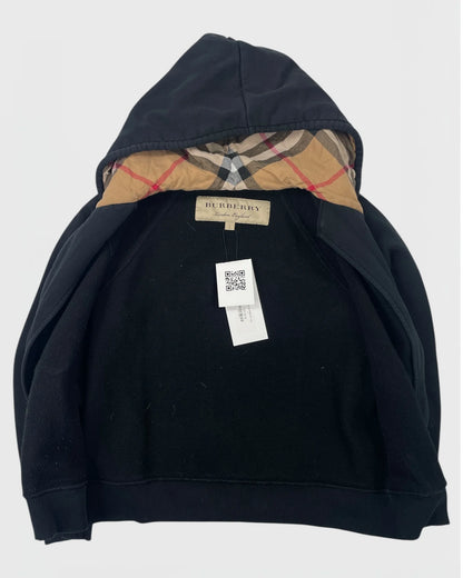 Burberry gilet à capuche