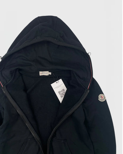 Moncler gilet à capuche noir