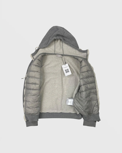 Moncler doudoune bi-matière veste