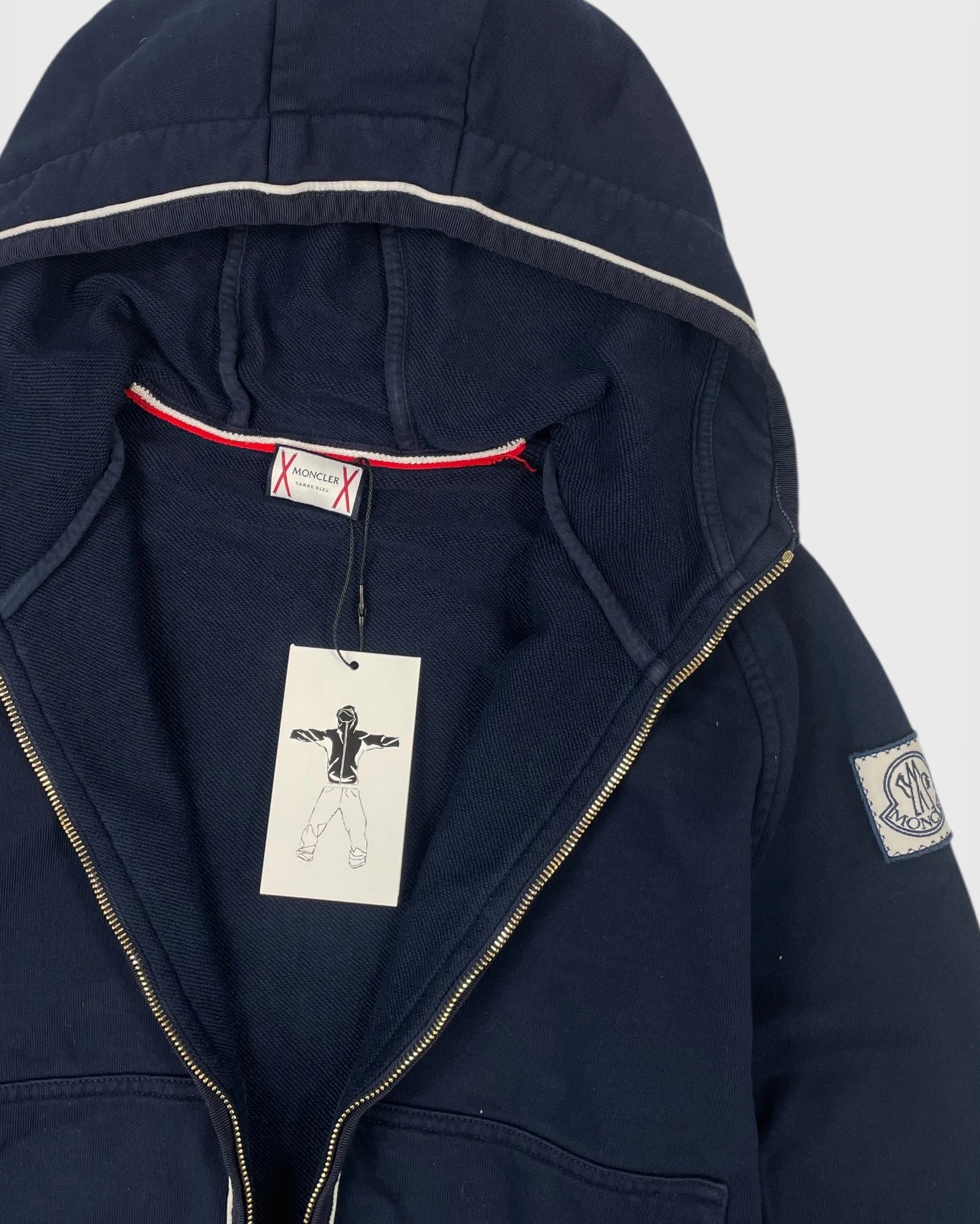Moncler gilet à capuche