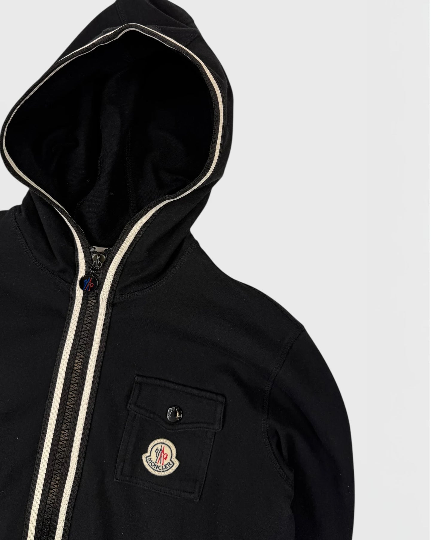 Moncler gilet à capuche