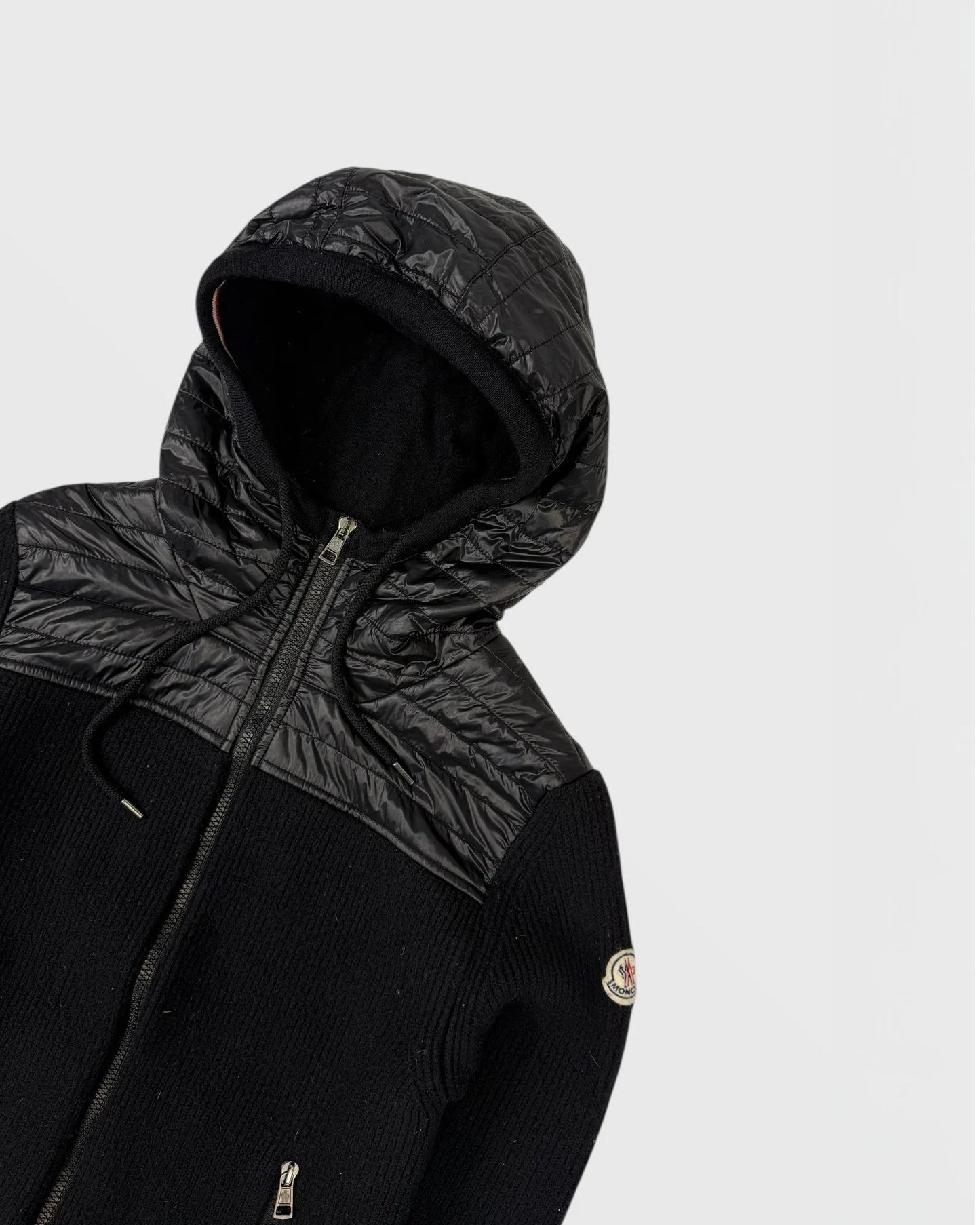 Moncler veste bi-matière