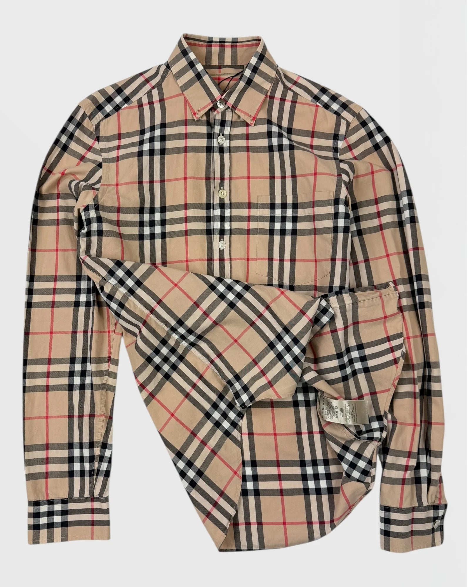 Burberry chemise monogramme