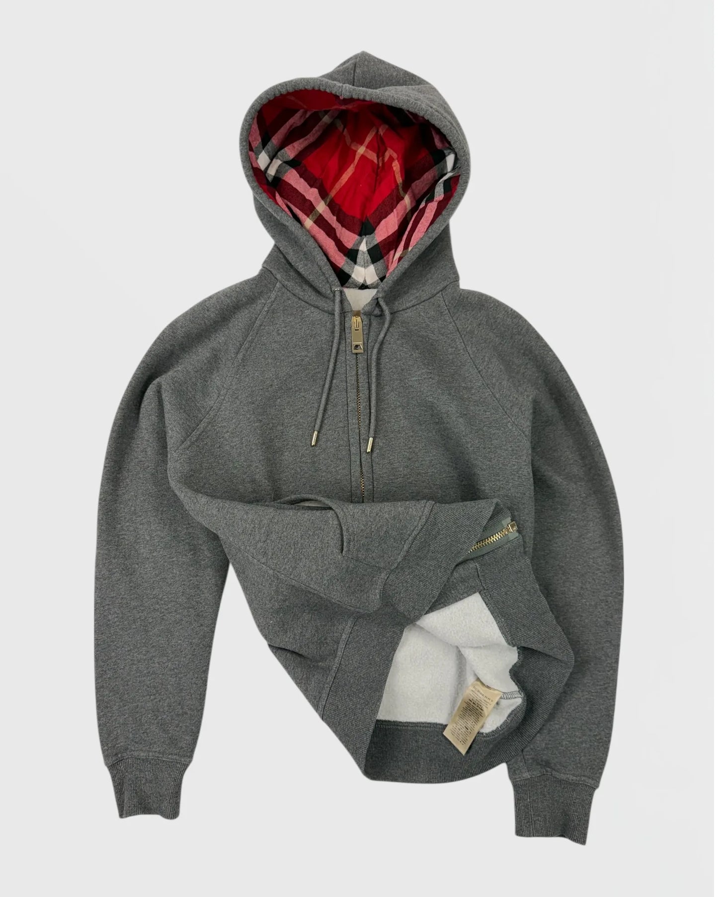 Burberry gilet à capuche