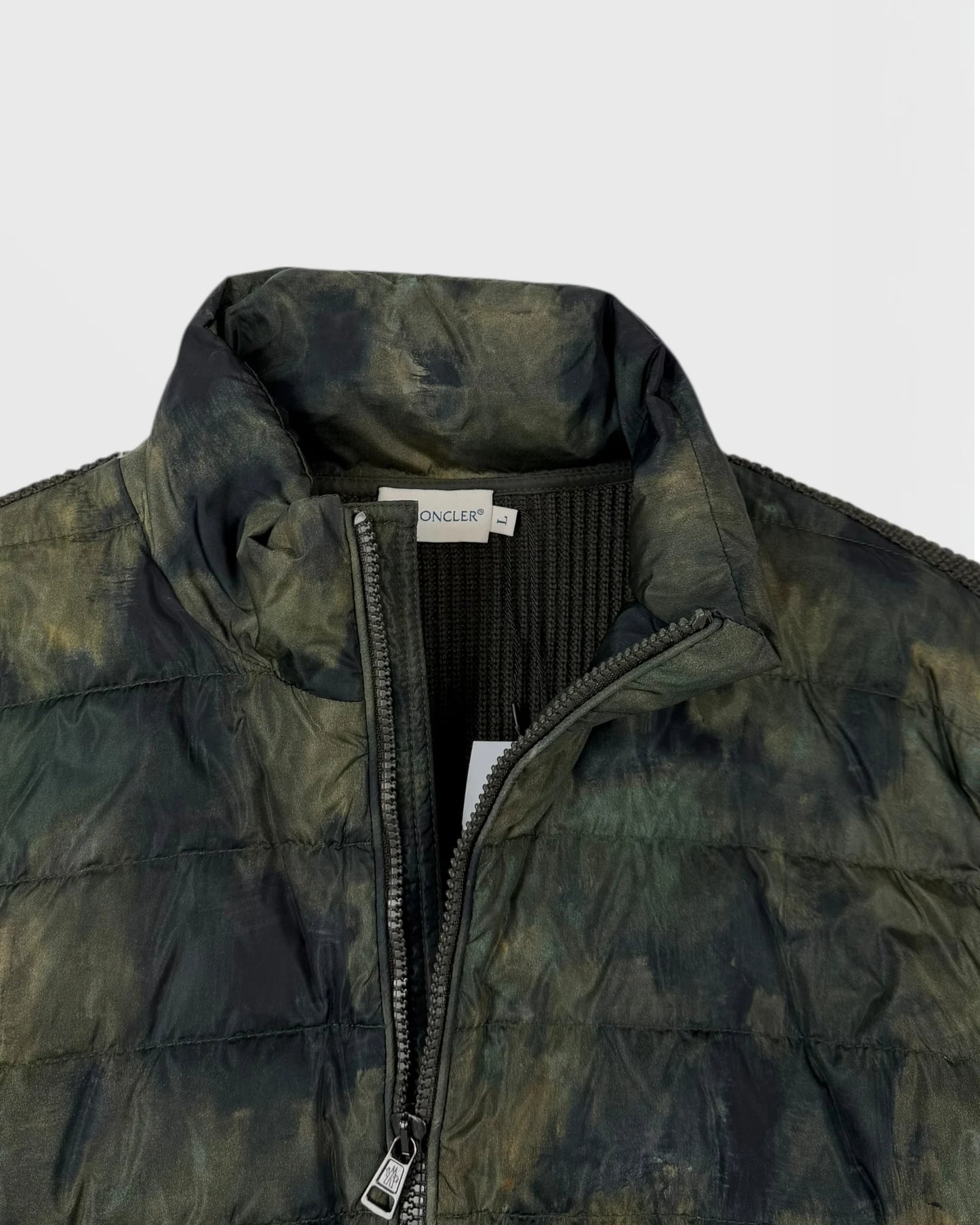 Moncler doudoune bi-matière