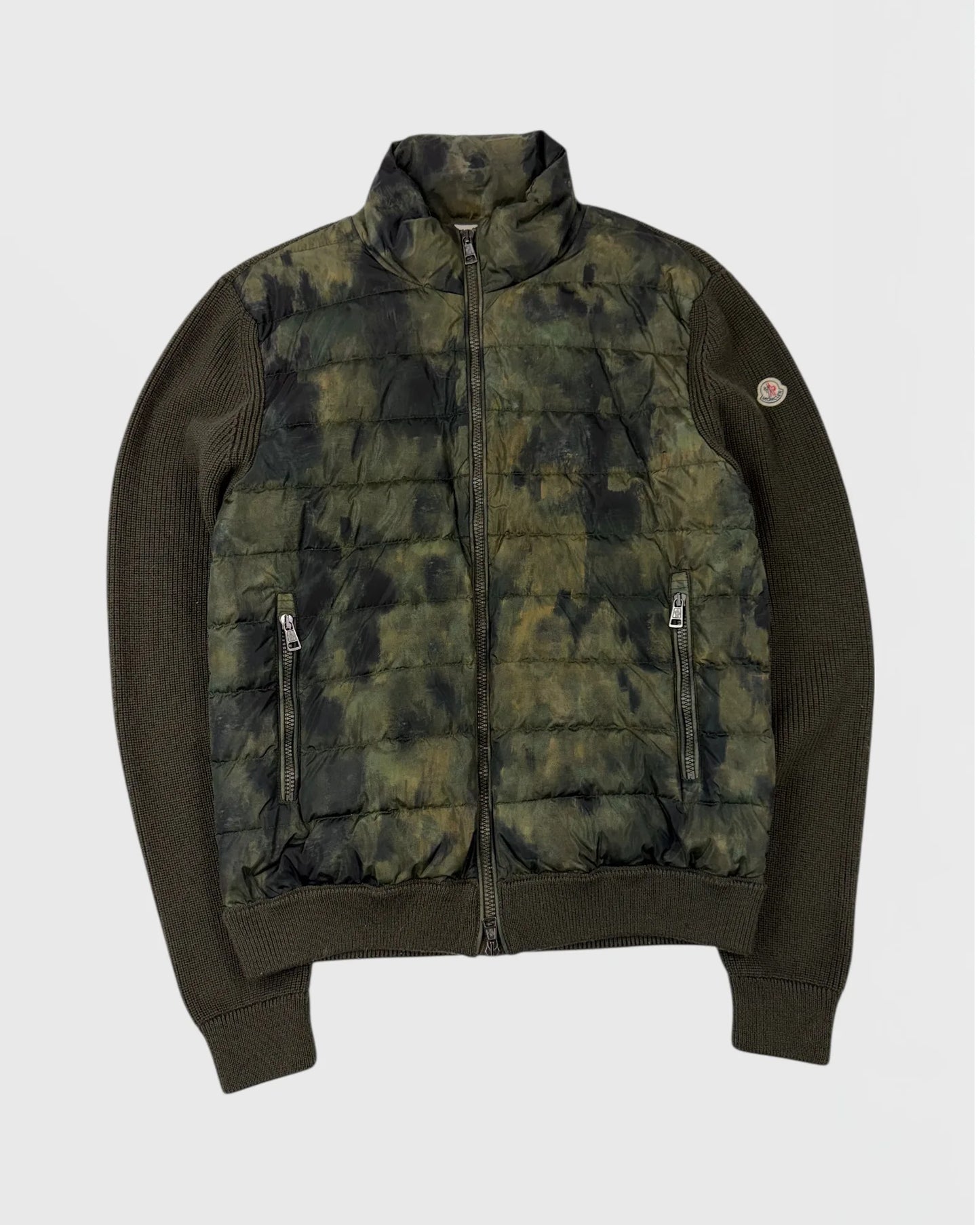 Moncler doudoune bi-matière