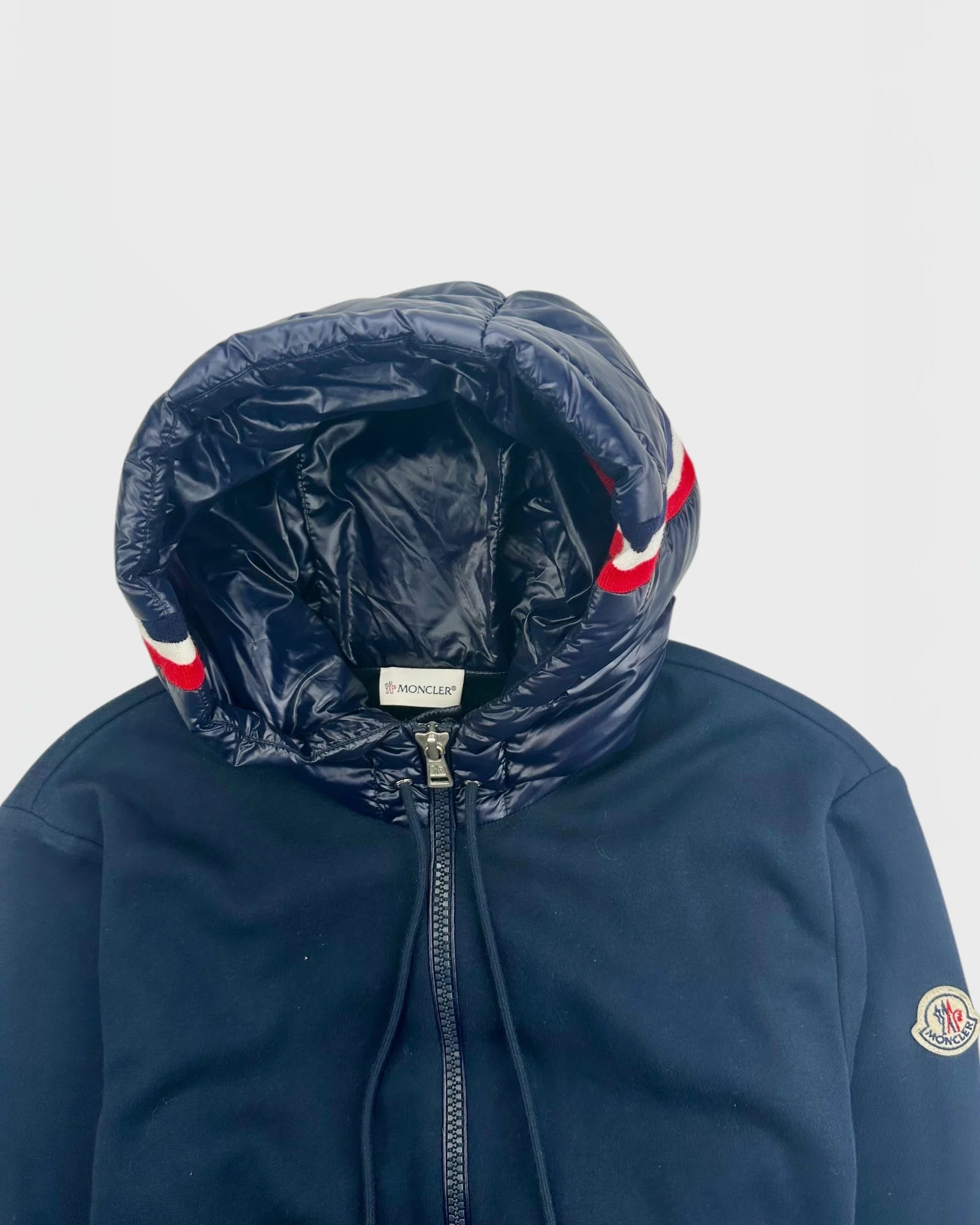 Moncler veste gilet bi-matière