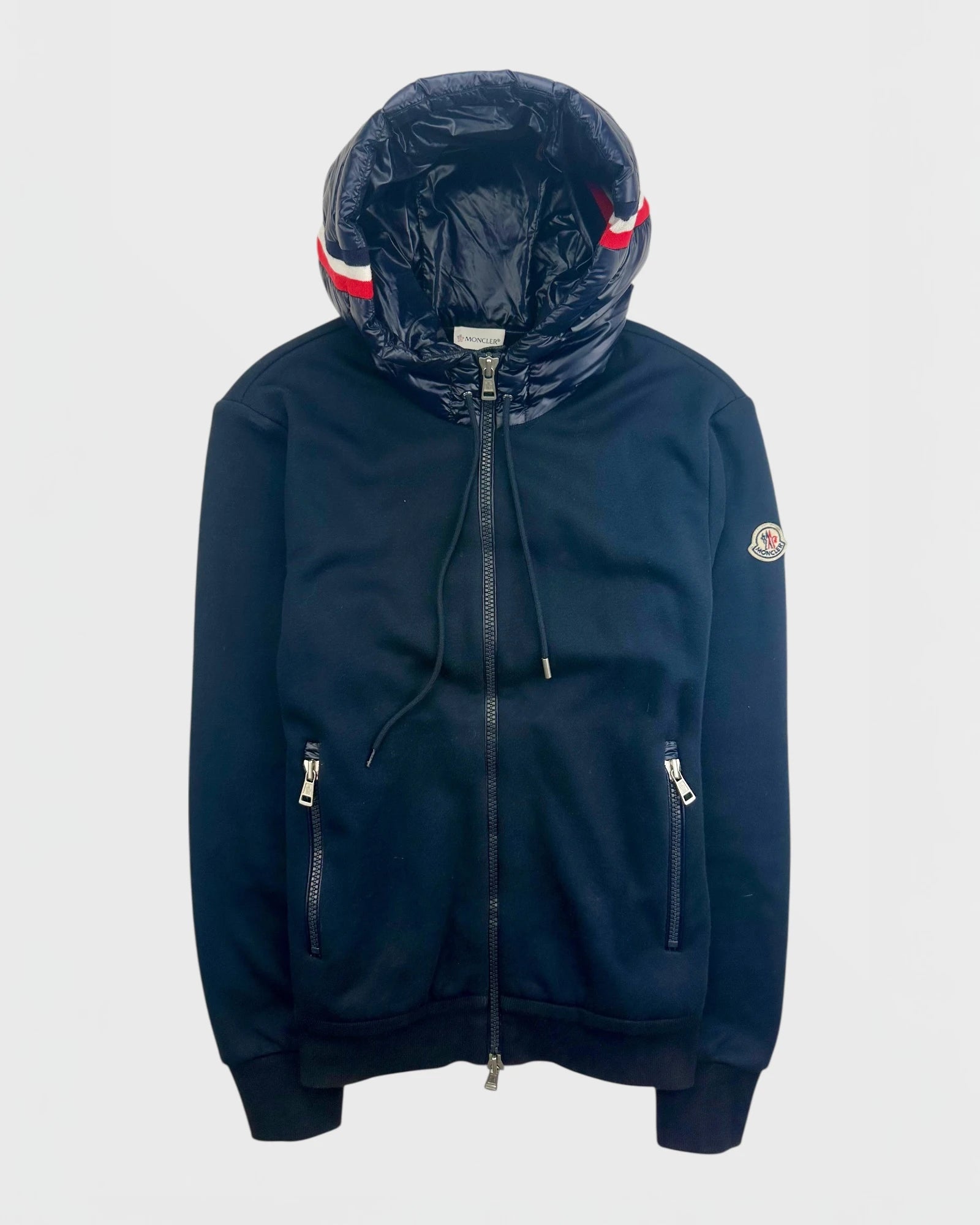 Moncler veste gilet bi-matière