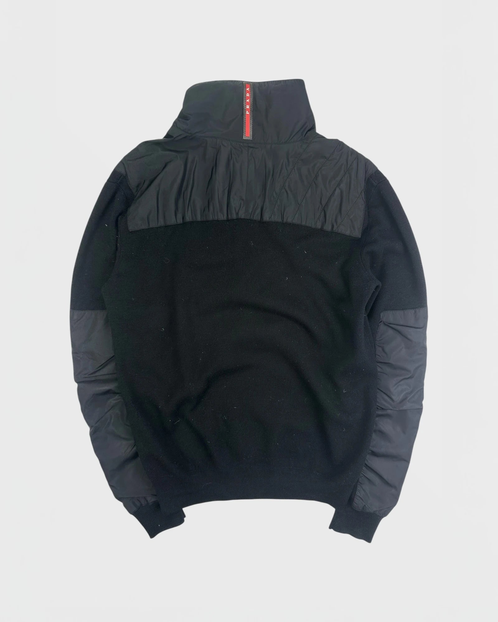 Prada pull bi-matière