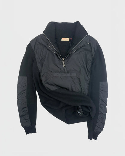 Prada pull bi-matière