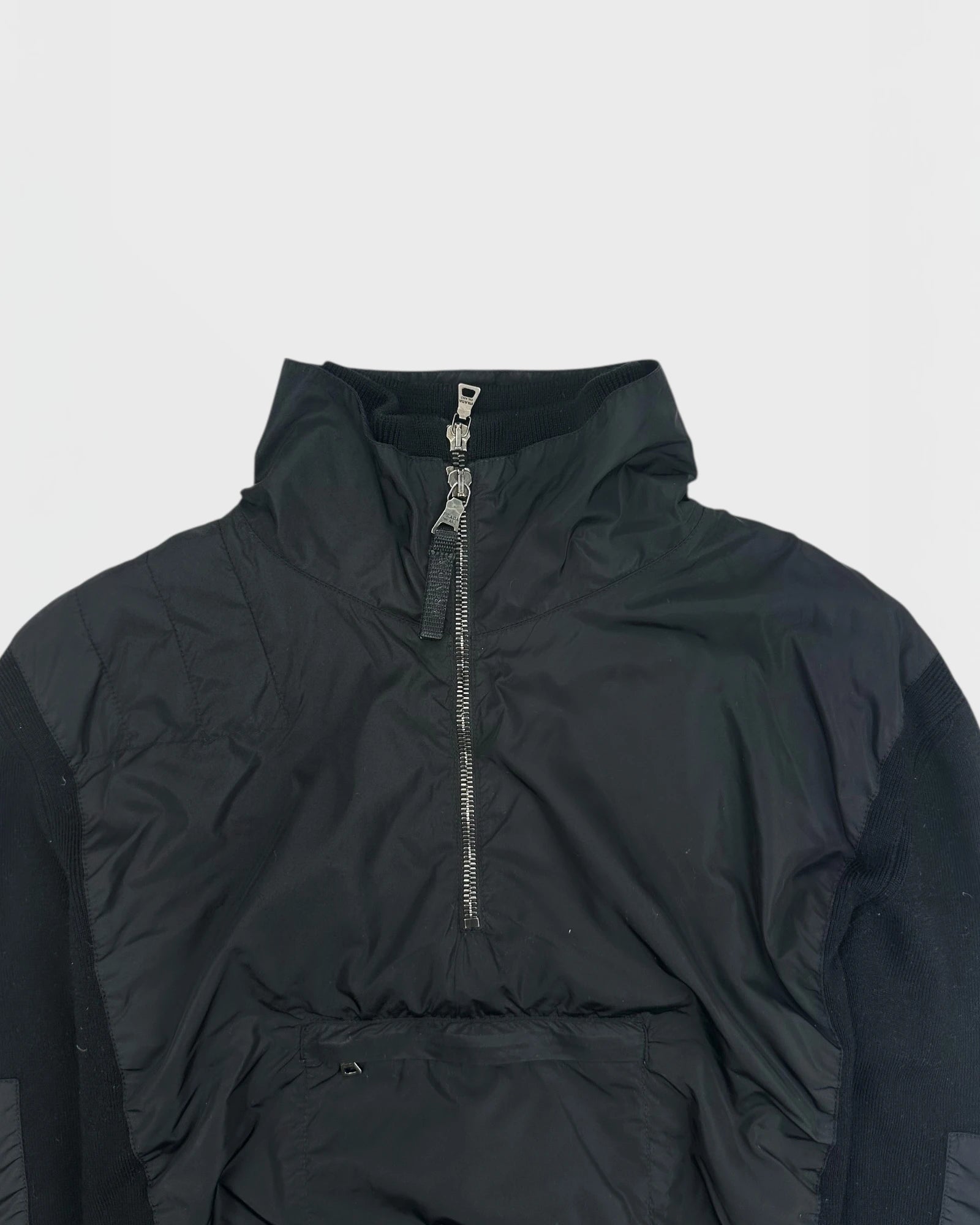 Prada pull bi-matière