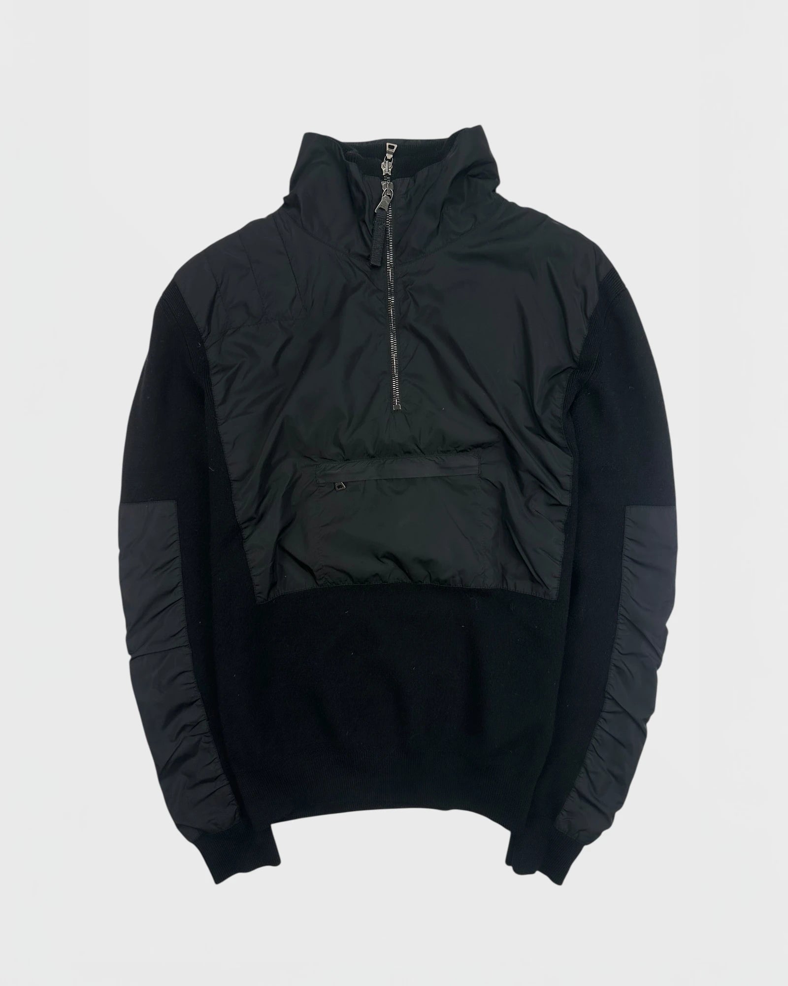 Prada pull bi-matière