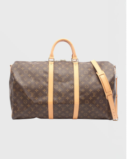 Louis Vuitton Keepall Bandouliere 55 sac de voyage