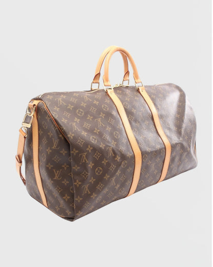 Louis Vuitton Keepall Bandouliere 55 sac de voyage