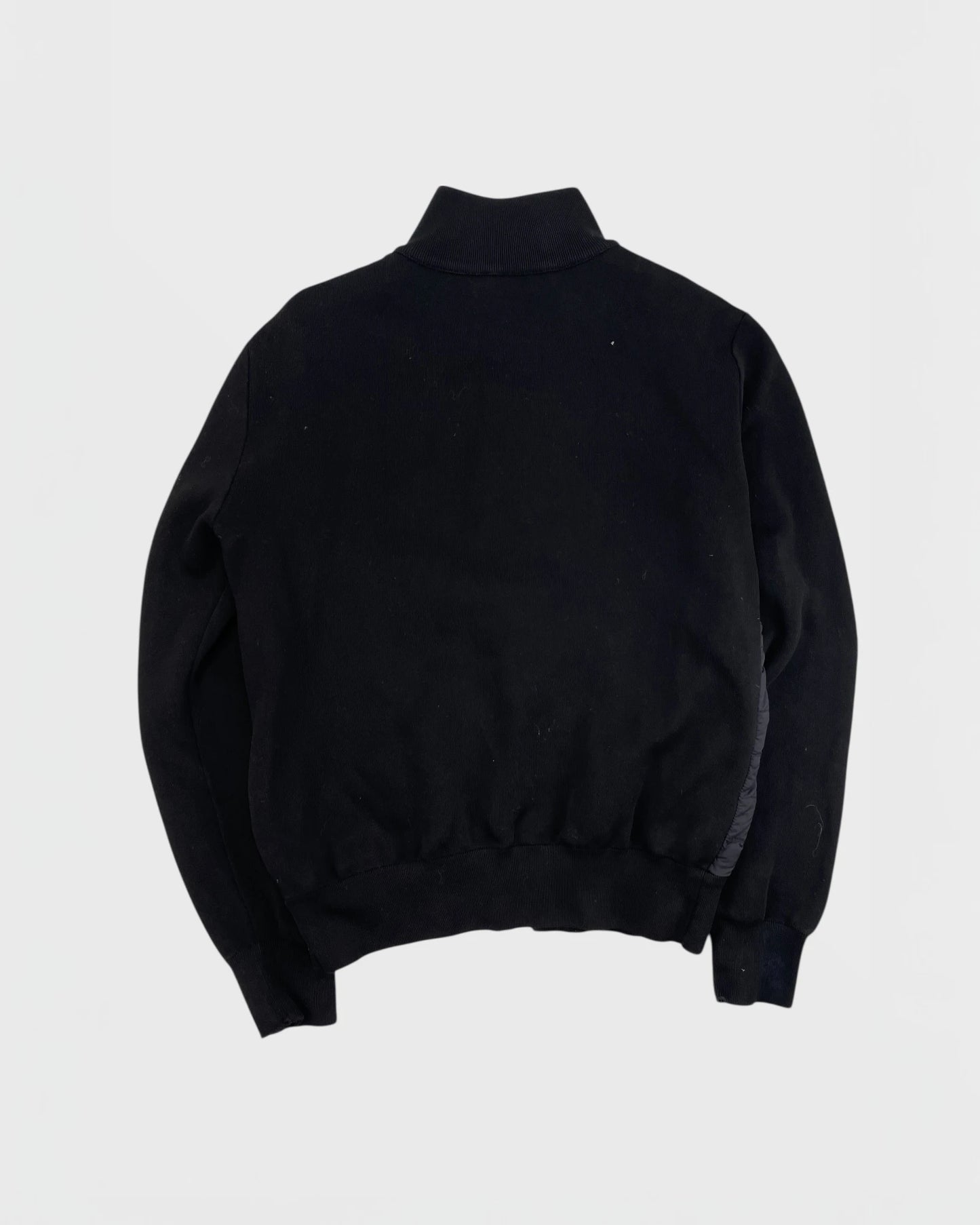 Moncler veste bi-matière cardigan
