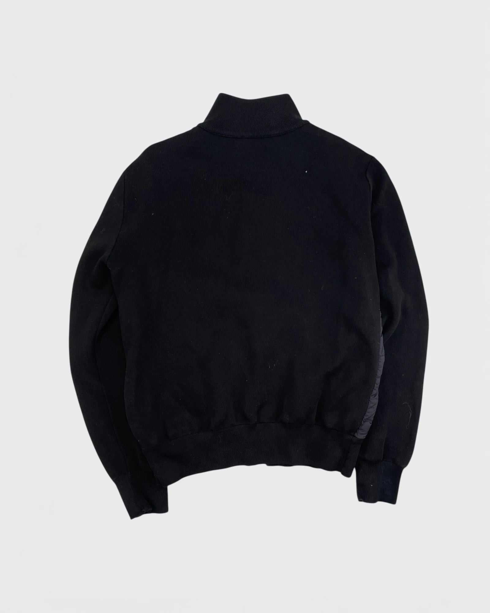 Moncler veste bi-matière cardigan