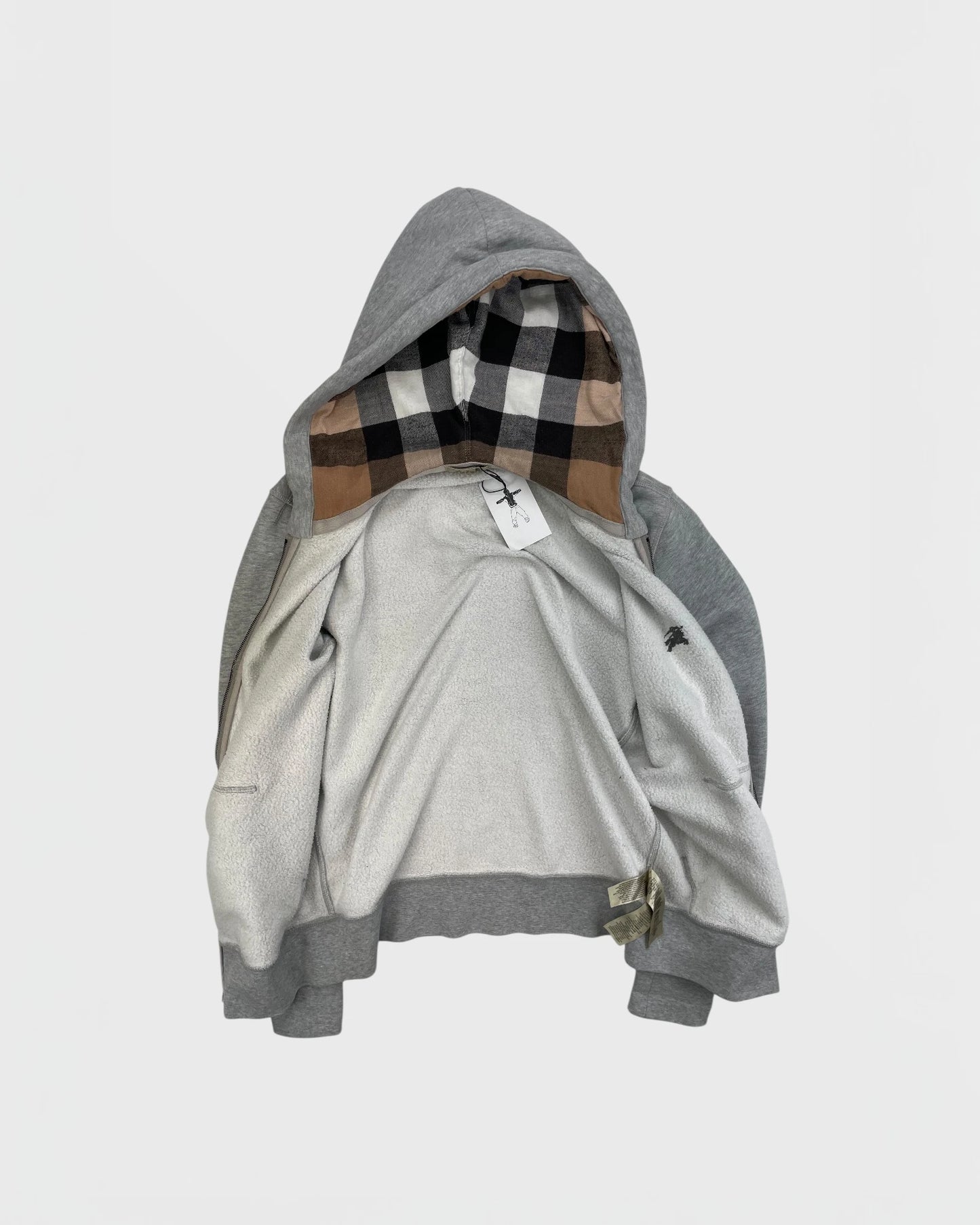 Burberry gilet à capuche