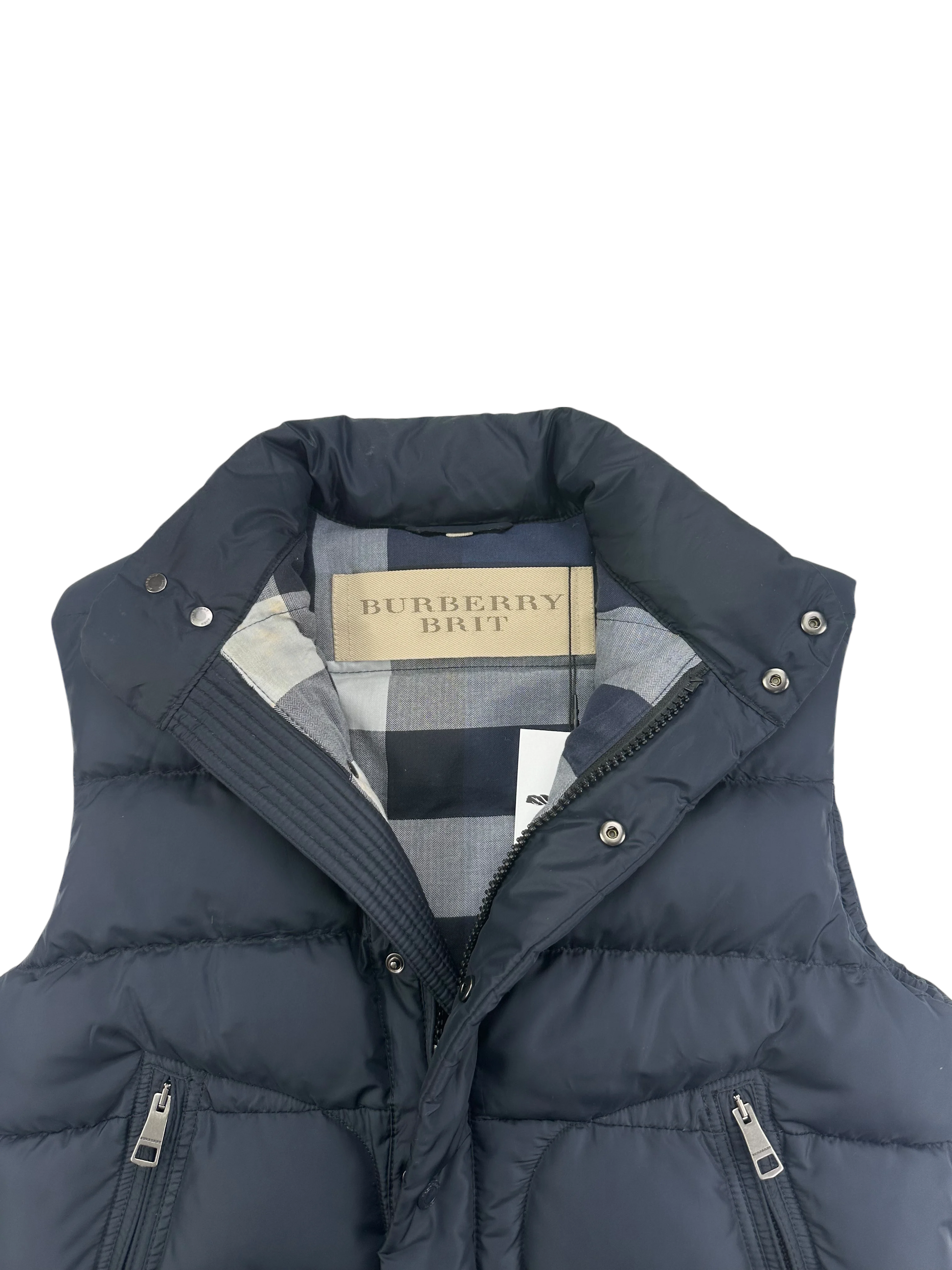 Burberry doudoune sans manche